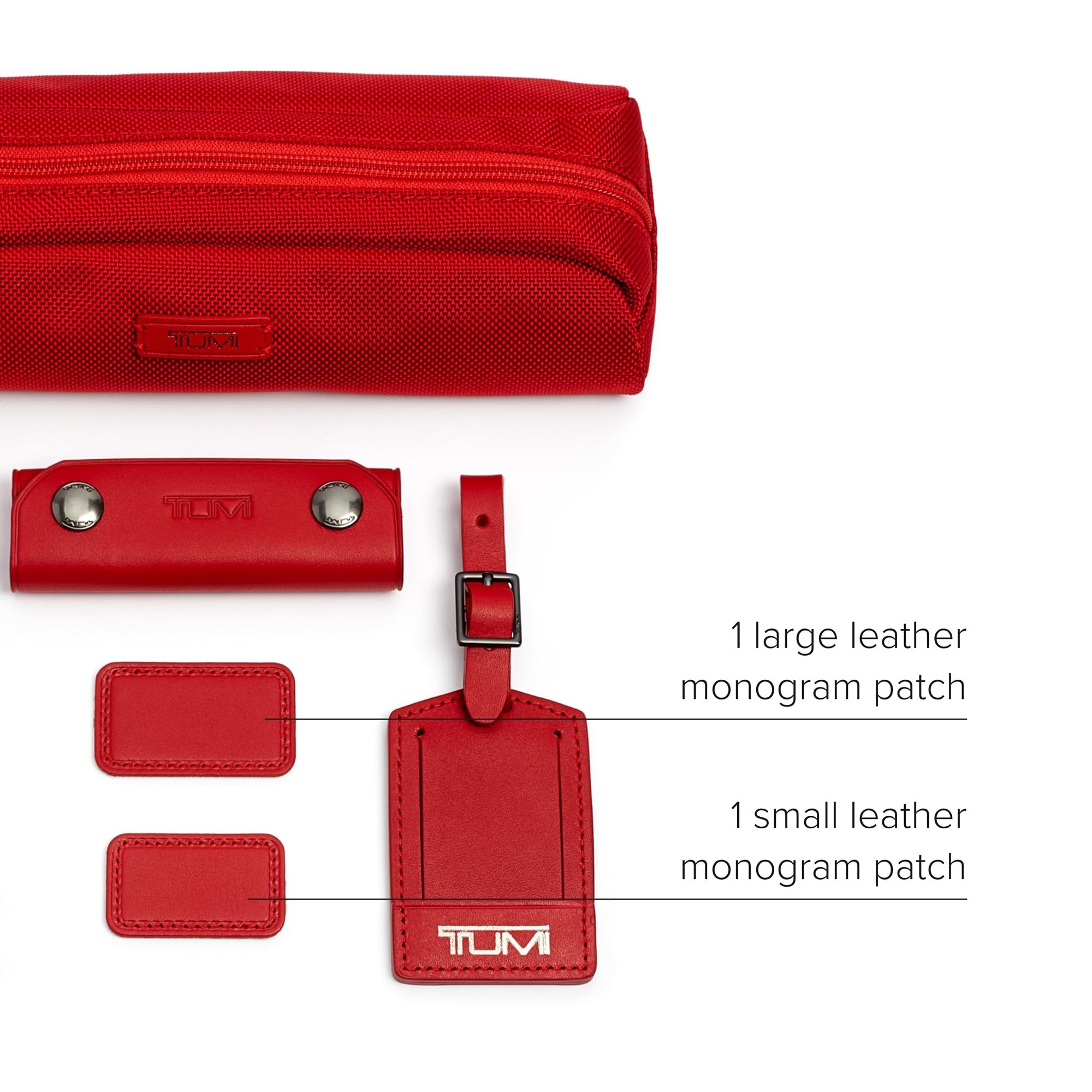 tumi-accents-kit-2-leather-monogram-patches-handle-wrap-luggage-tag-8-zipper-pul image 3