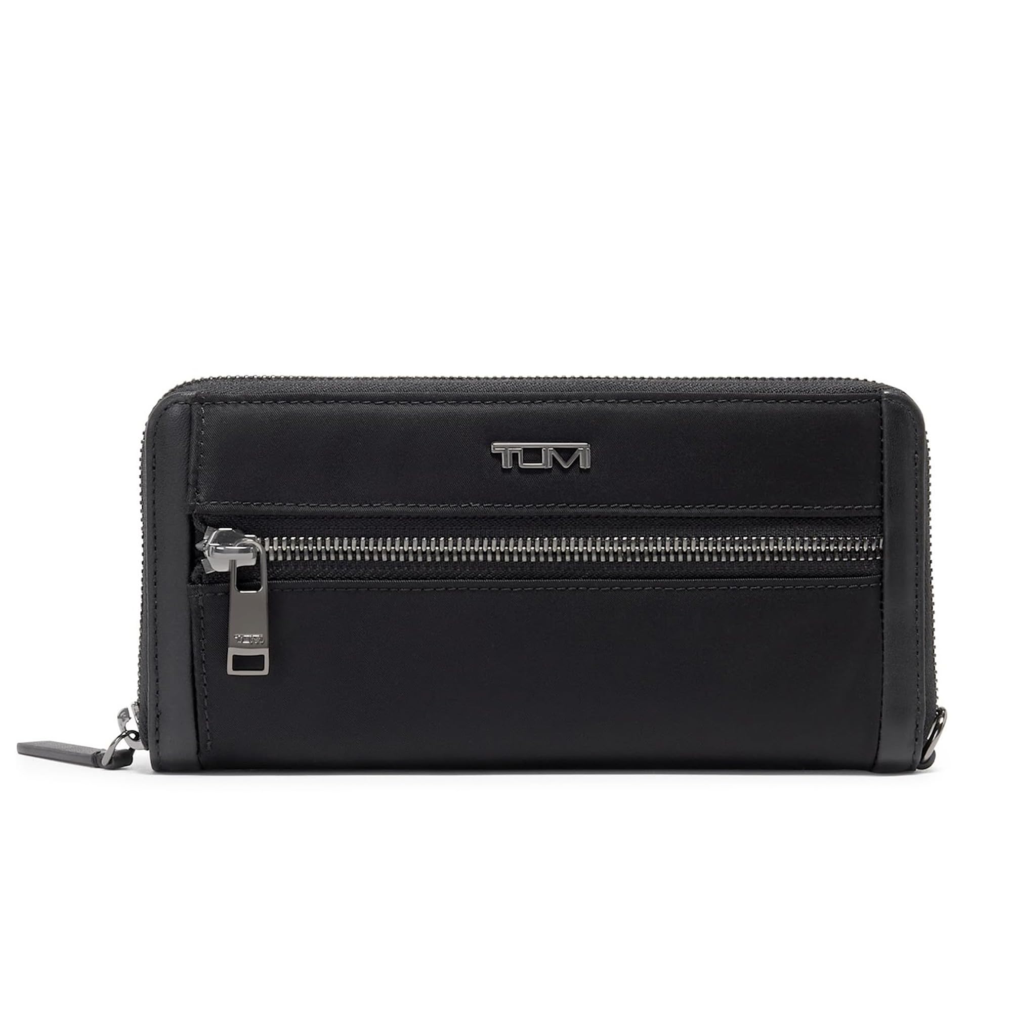 tumi-zip-around-continental-wallet-8-card-pockets-black-gunmetal-one-size image 1