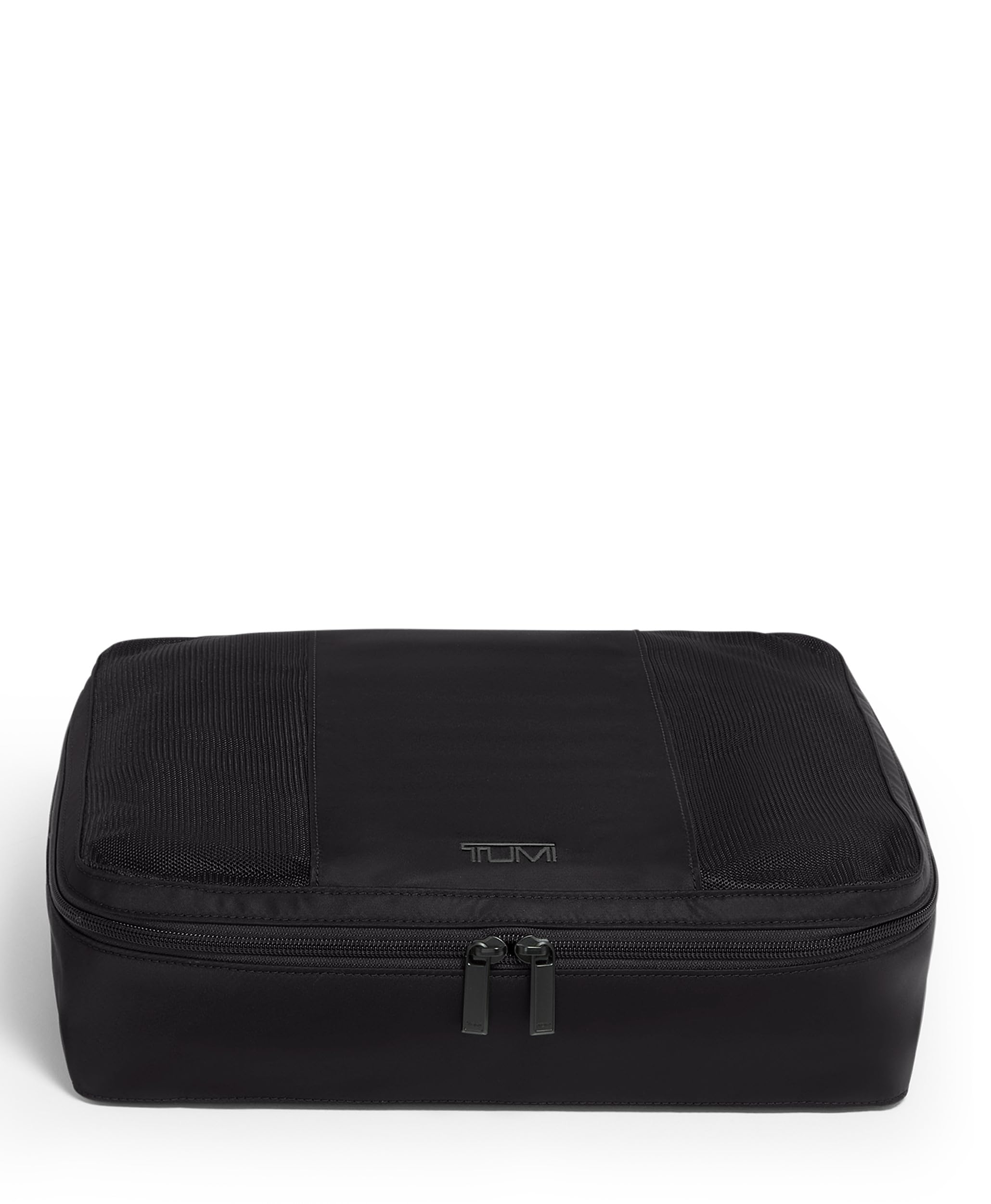 tumi-medium-packing-cube-black-nylon-polyester-organizer-with-zip-closure-and-re image 1