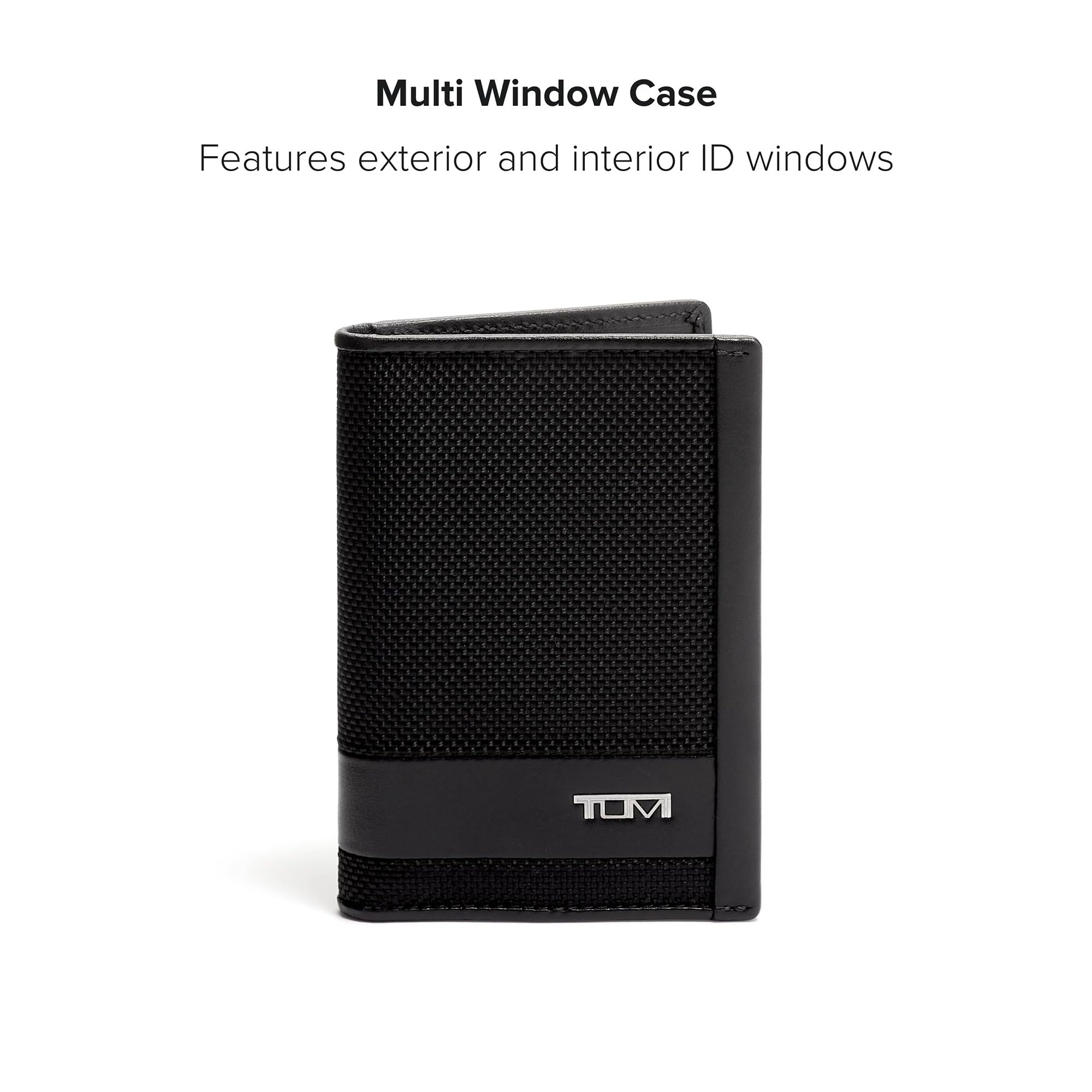 tumi-alpha-slg-multi-window-card-case-genuine-nylon-slim-card-holder-wallet-blac image 8
