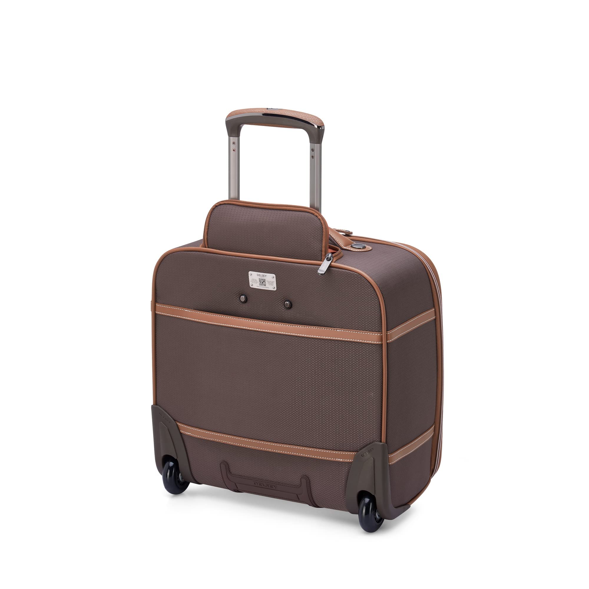 delsey-paris-chatelet-2-0-under-seater-luggage-with-2-wheels-16-inch-carry-on-pe image 4