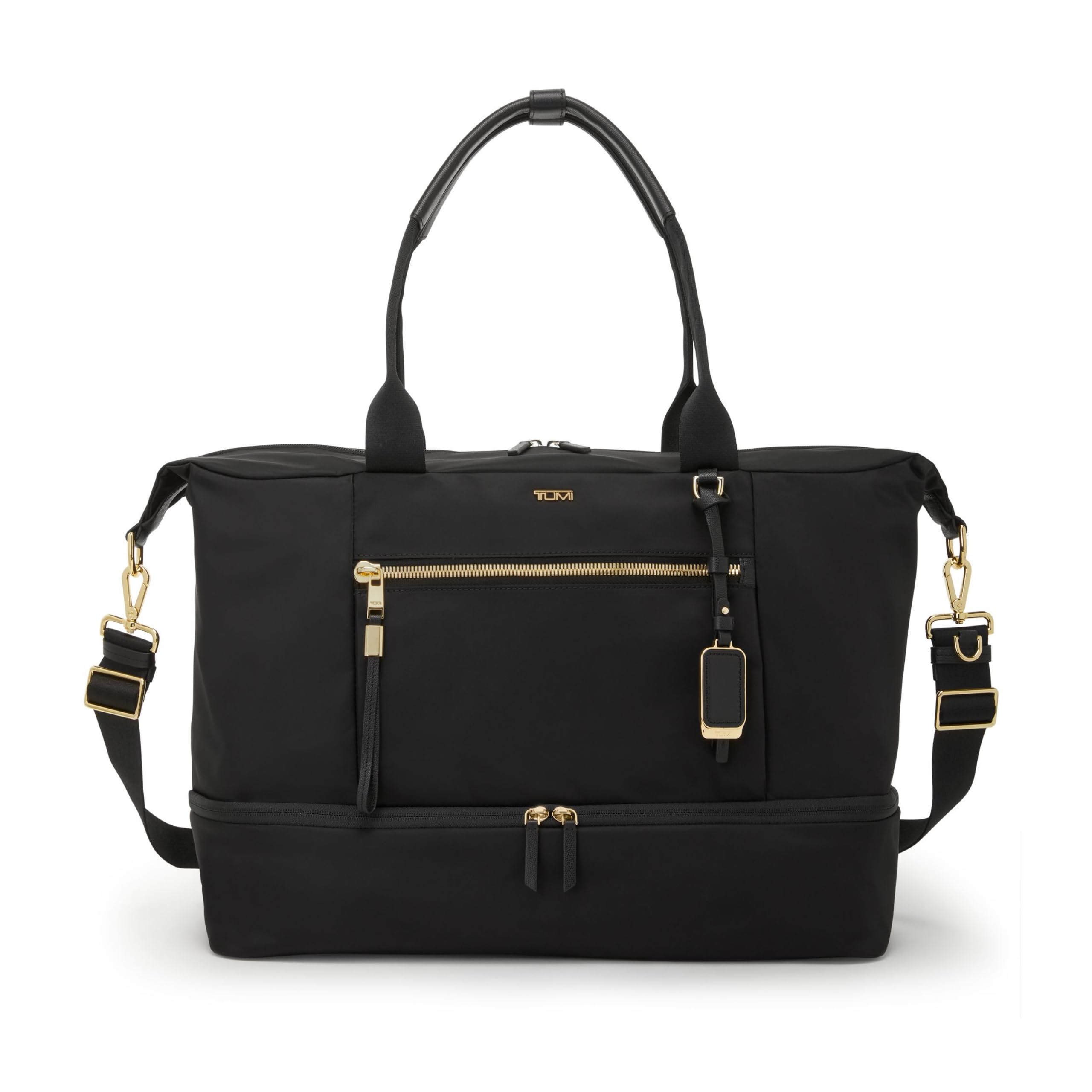 tumi-contine-women-s-weekender-duffel-bag-with-two-compartment-zip-divider-conve image 1