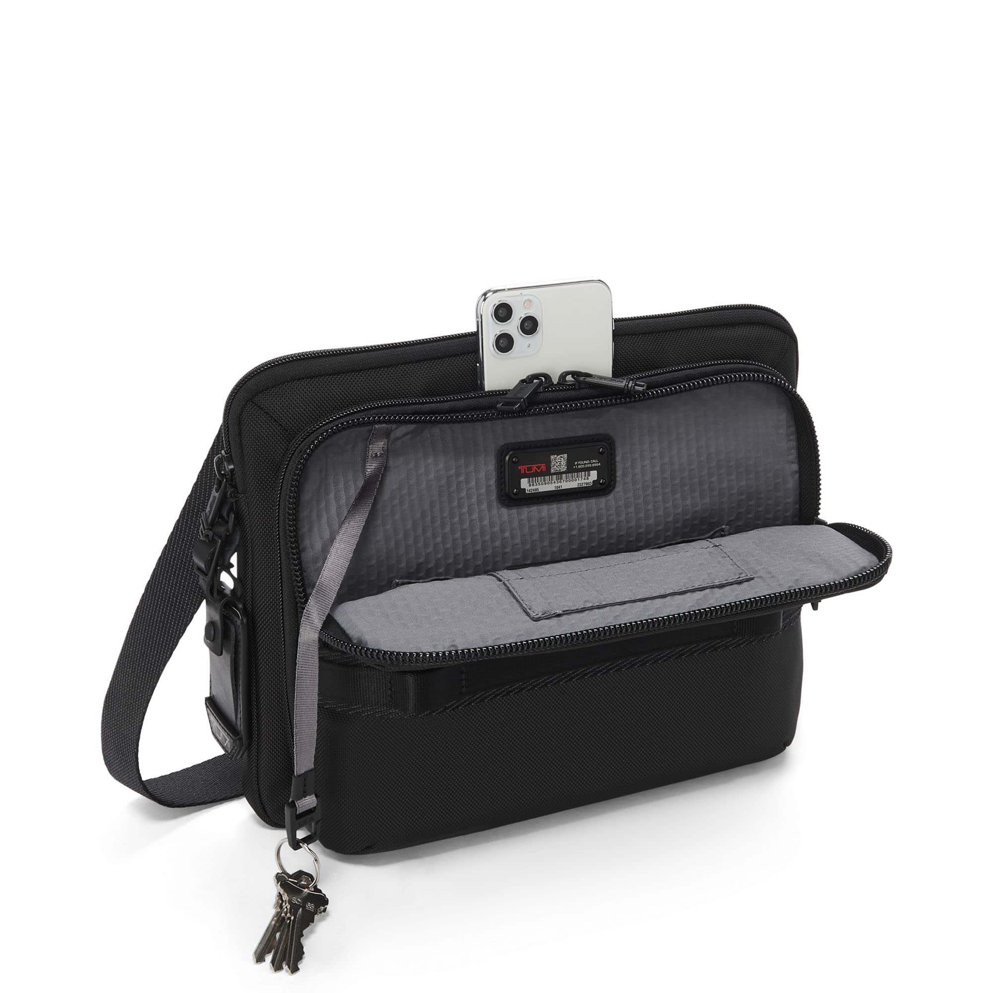 tumi-alpha-bravo-service-crossbody-bag-ballistic-nylon-travel-crossbody-with-zip image 3