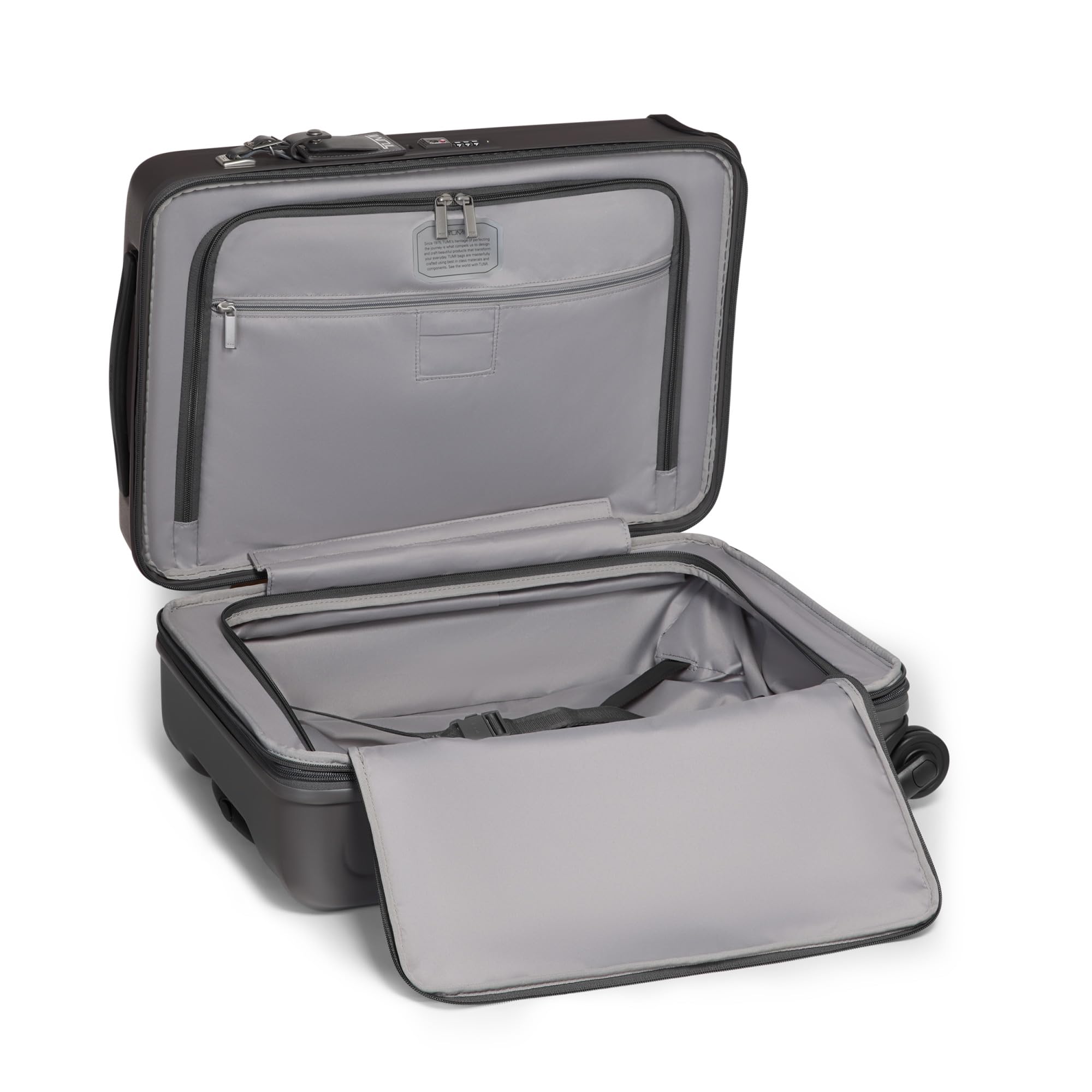 tumi-ventra-expandable-4-wheeled-carry-on-luggage-21-8-hard-sided-suitcase-castl image 2
