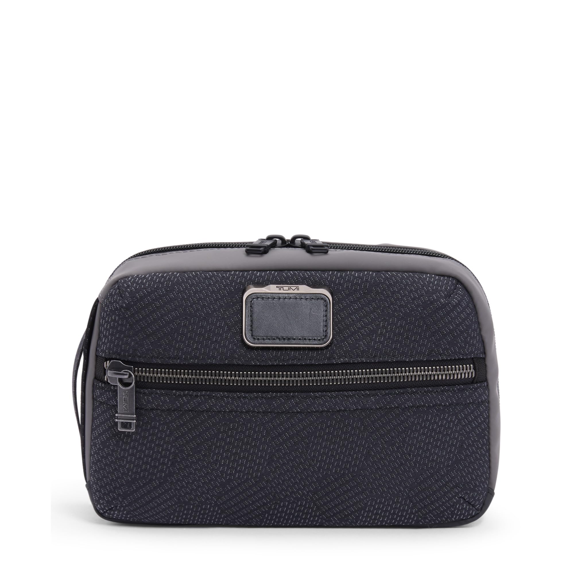 tumi-alpha-bravo-response-hanging-travel-kit-toiletry-bag-ballistic-nylon-black- image 1