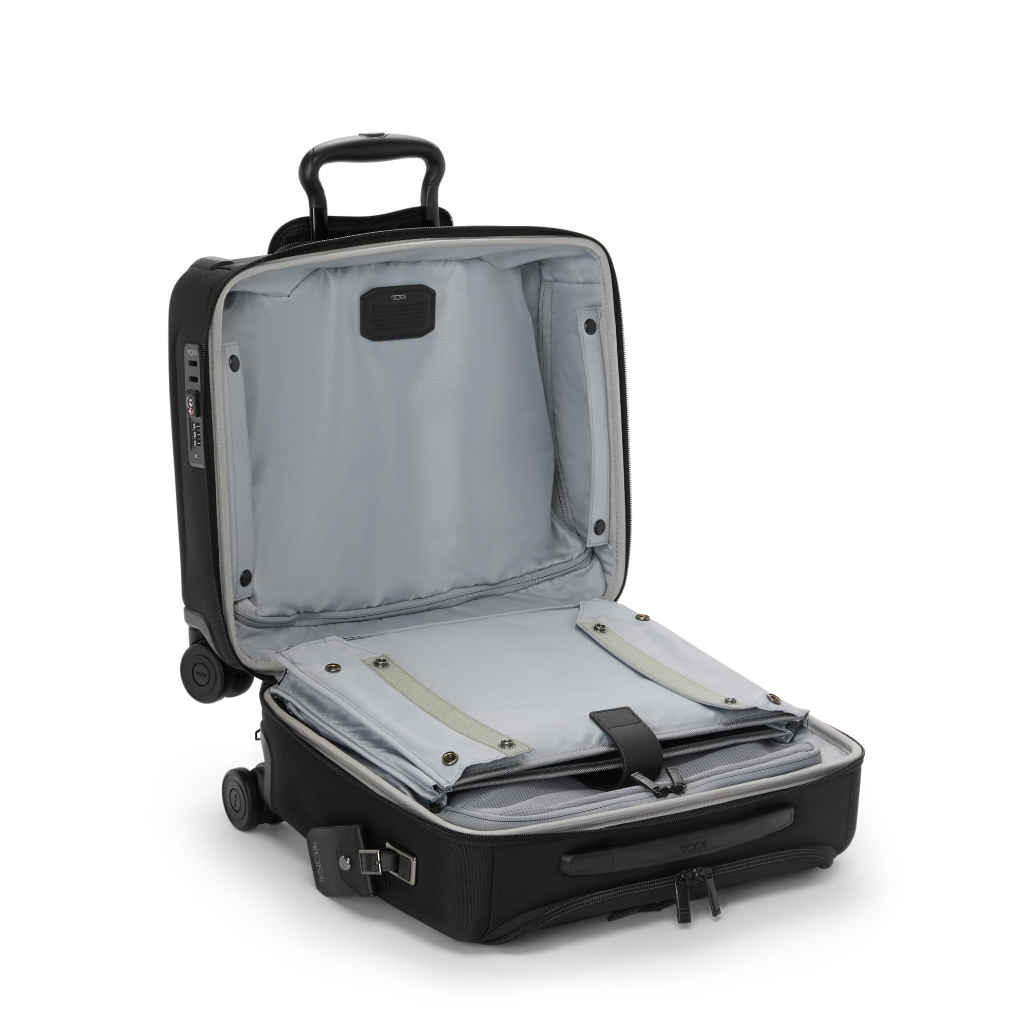 tumi-alpha-compact-4-wheeled-carry-on-luggage-black-usb-c-charging-fits-15-lapto image 6