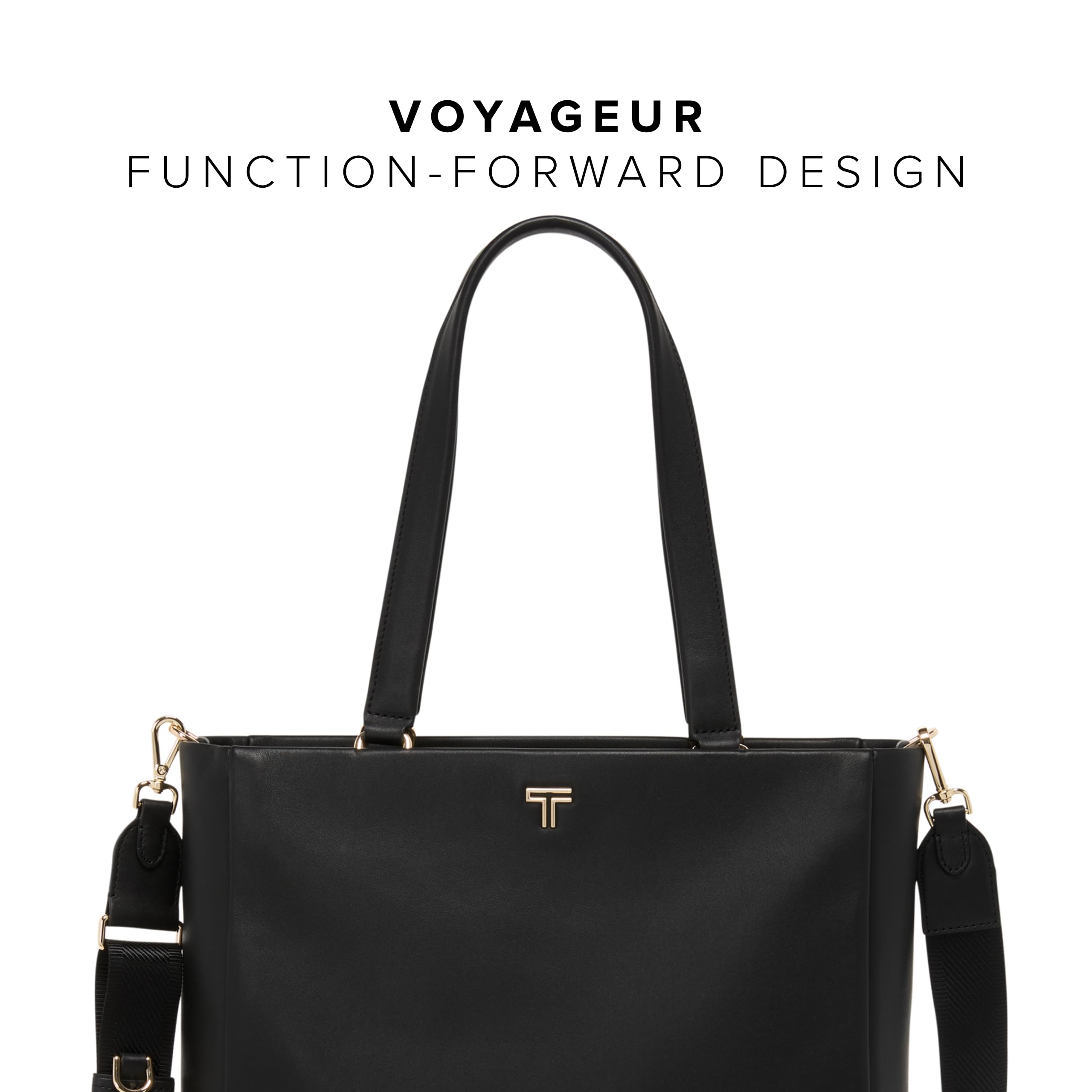 tumi-voyageur-vail-leather-tote-women-s-lightweight-bag-with-crossbody-strap-zip image 7