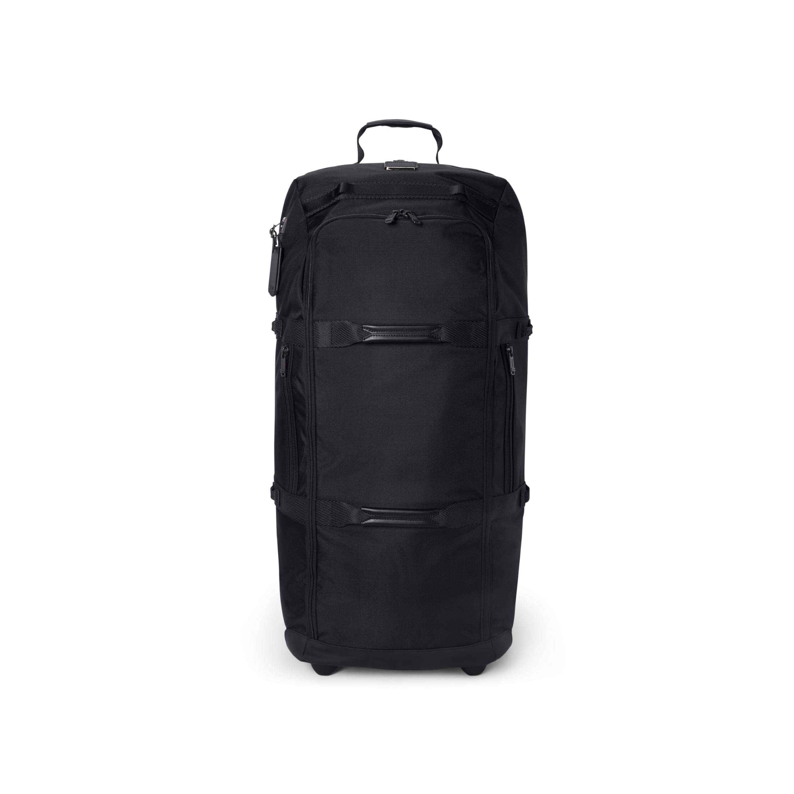 tumi-alpha-bravo-collapsible-duffel-85l-black-ballistic-nylon-travel-duffel-bag- image 1