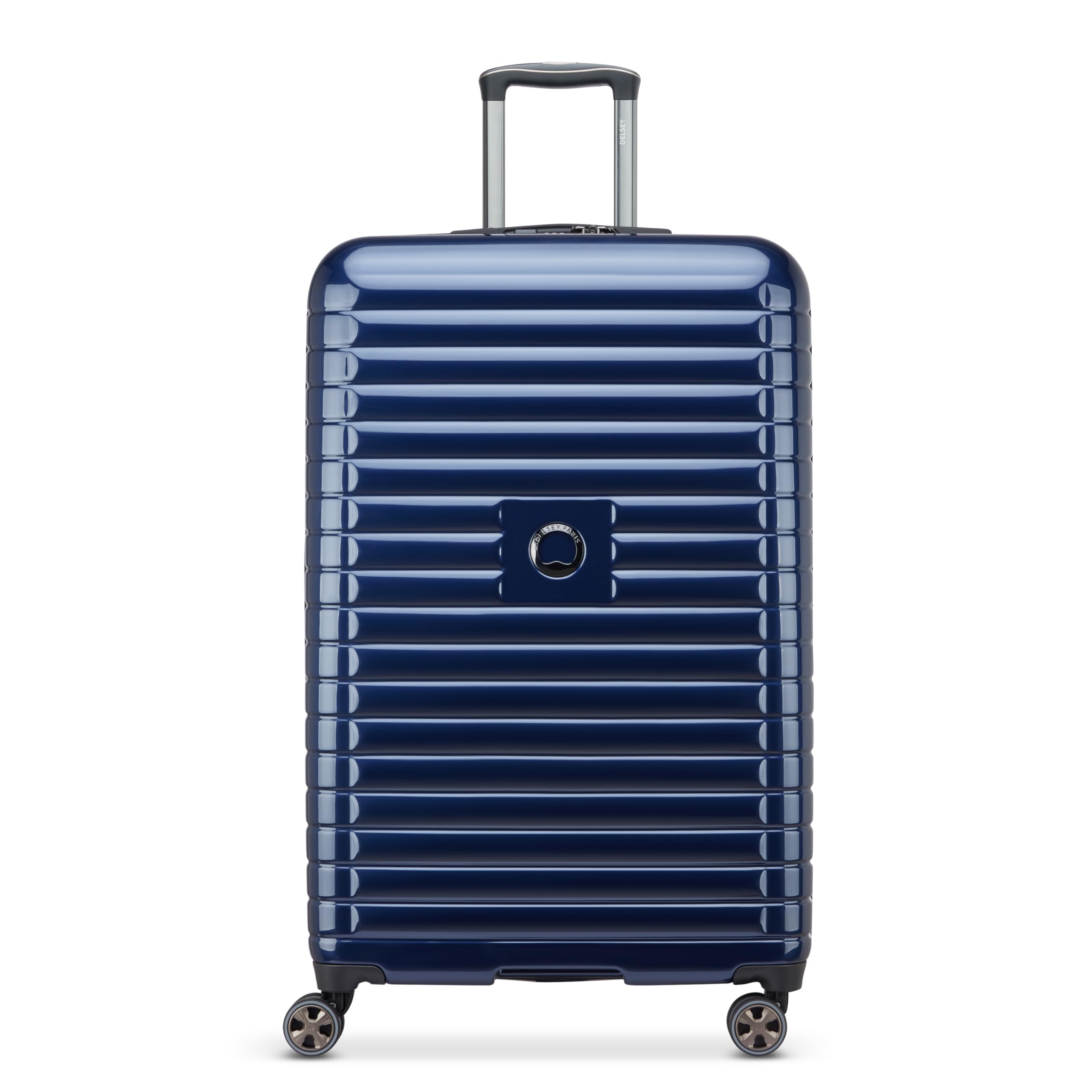 delsey-cruise-3-0-28-inch-large-expandable-hardside-checked-spinner-with-overwei image 1