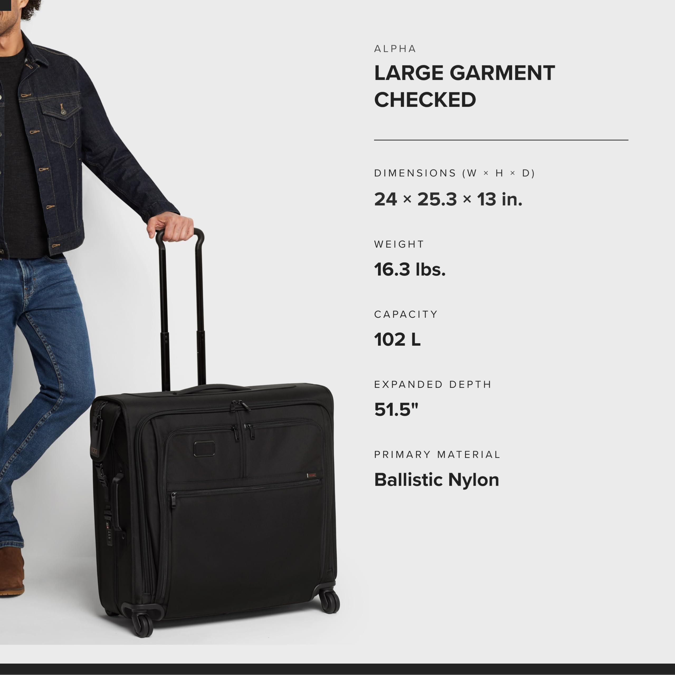 tumi-alpha-large-4-wheeled-garment-bag-with-tsa-lock-for-hanging-suits-and-dress image 6