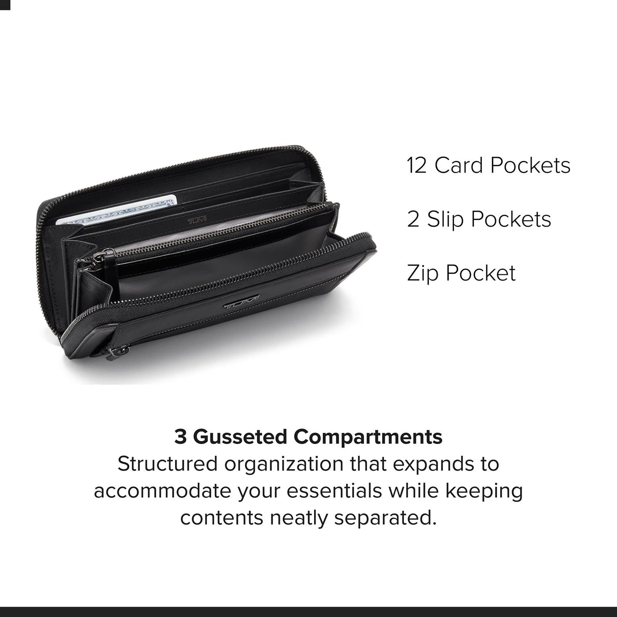 tumi-zip-around-continental-wallet-8-card-pockets-black-gunmetal-one-size image 3