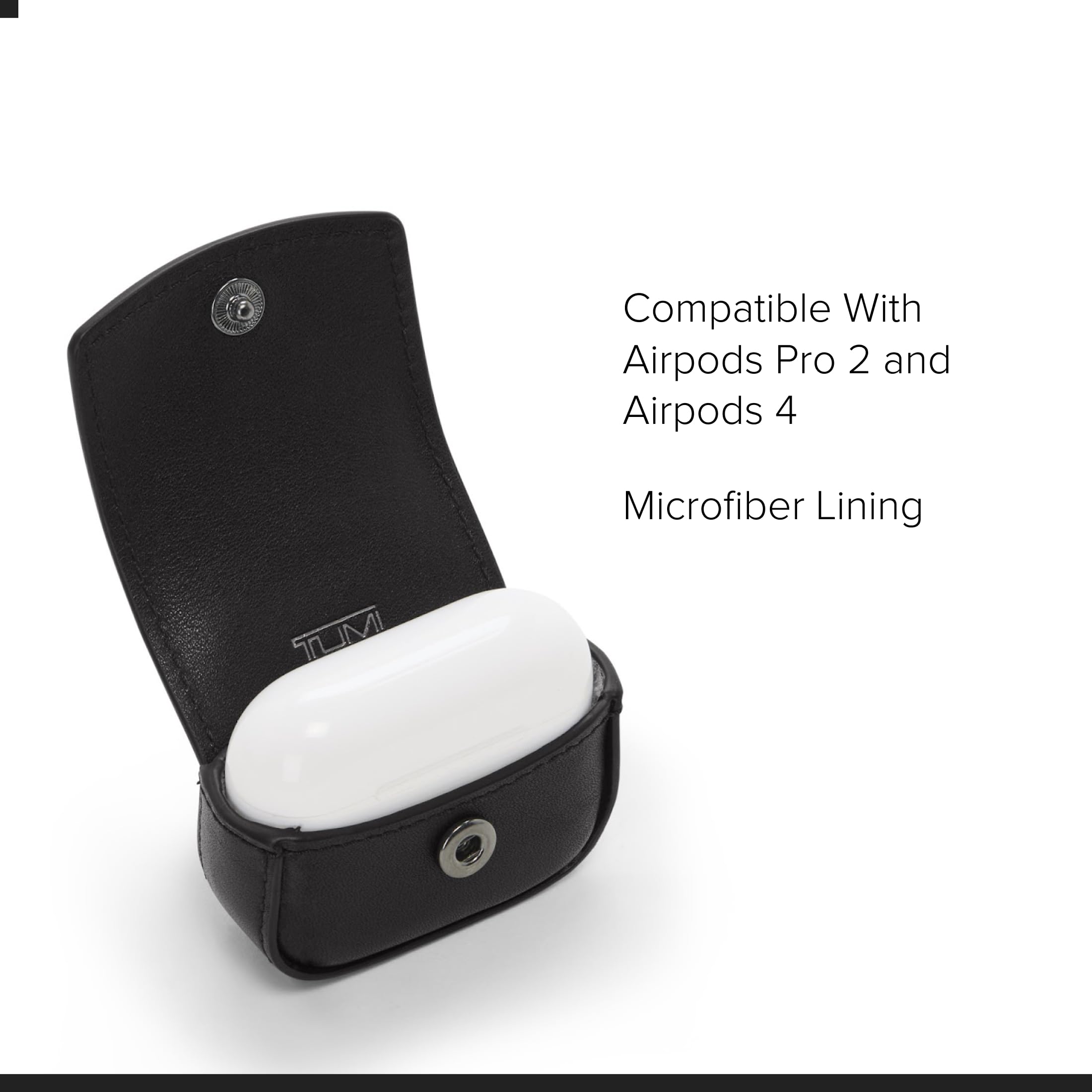 tumi-belden-airpods-charm-premium-leather-earbud-case-with-microfiber-lining-and image 3