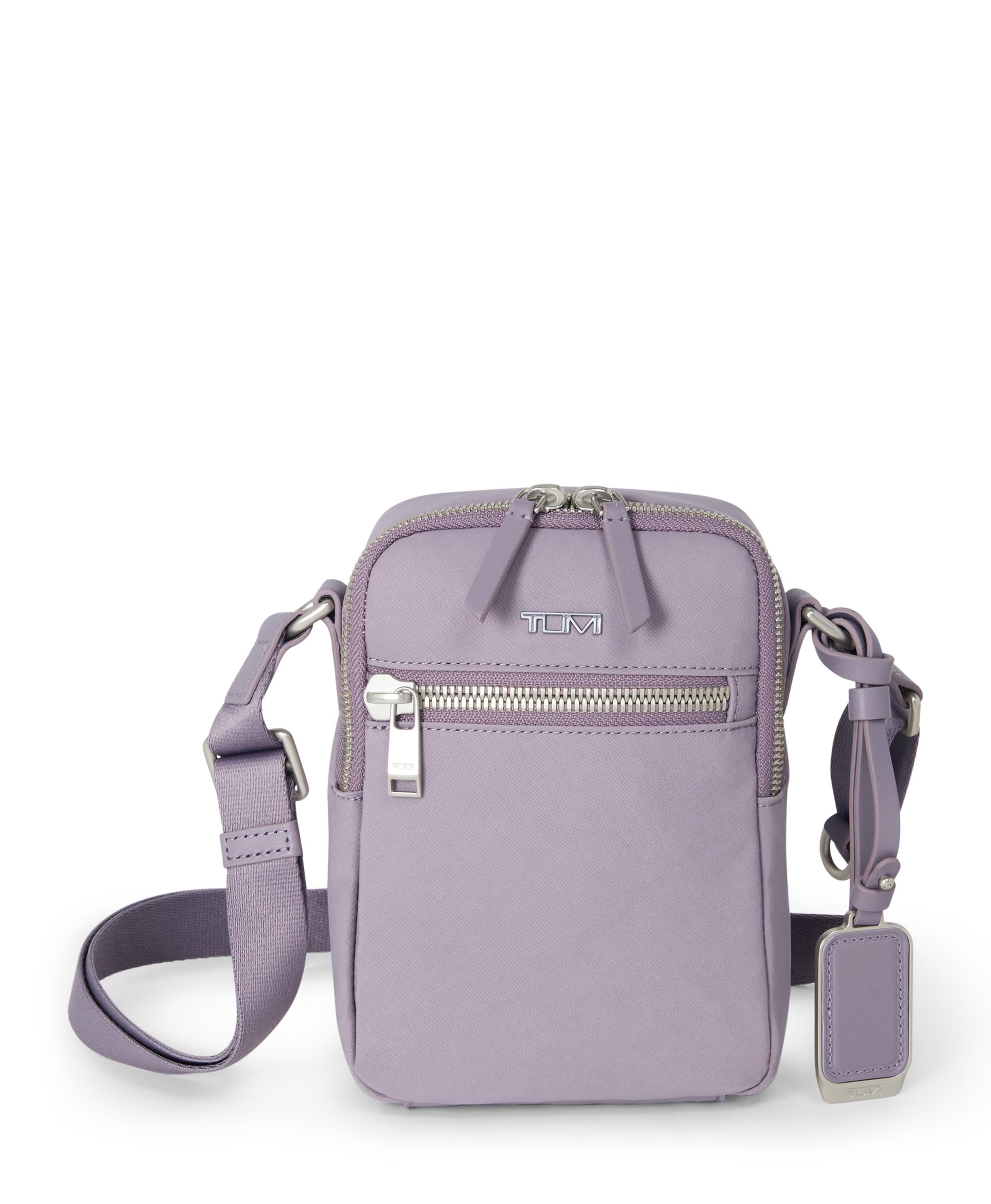 tumi-persia-crossbody-bag-for-women-slim-recycled-nylon-vertical-crossbody-purse image 6