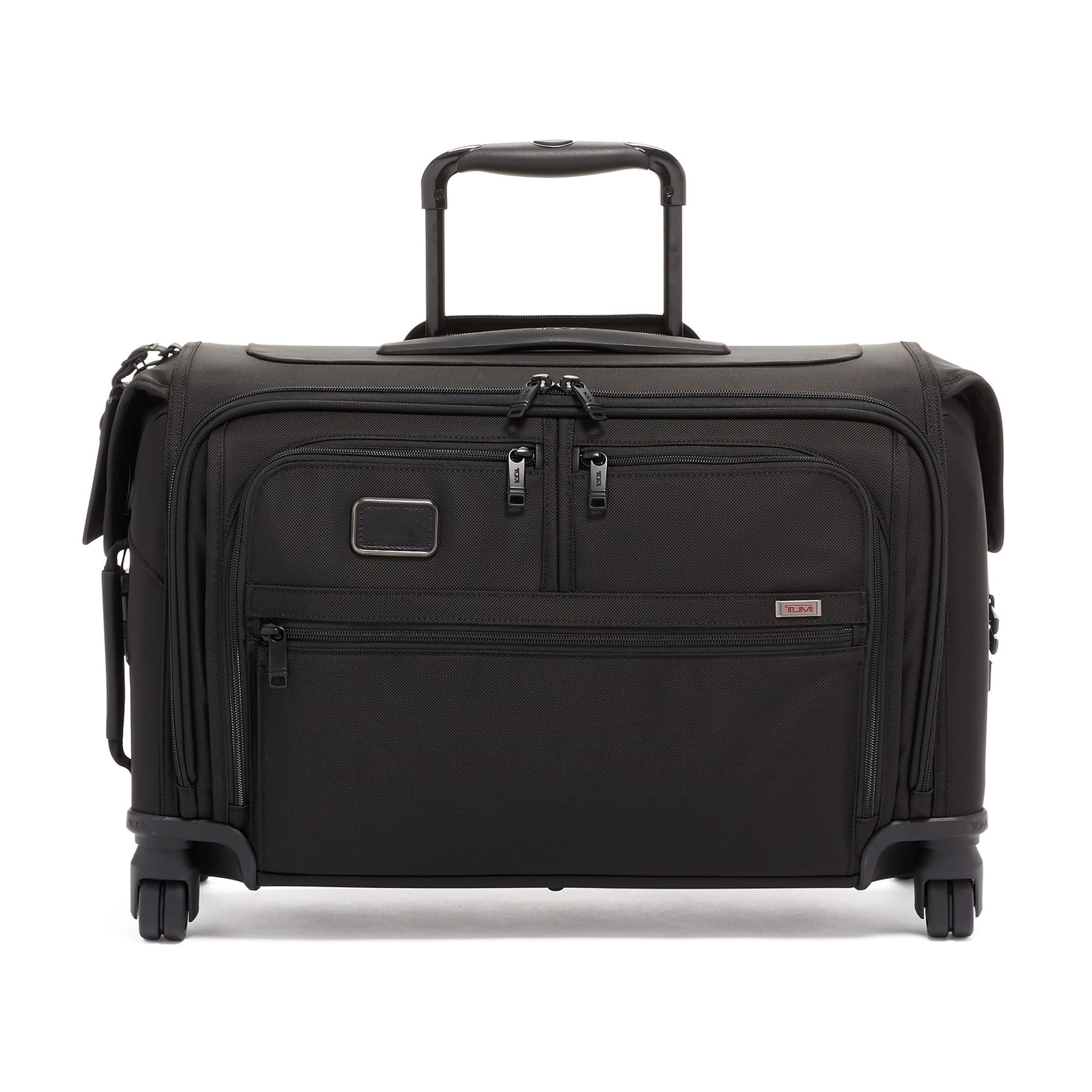 tumi-alpha-garment-4-wheeled-carry-on-luggage-22-inch-suit-bag-midnight-black image 1