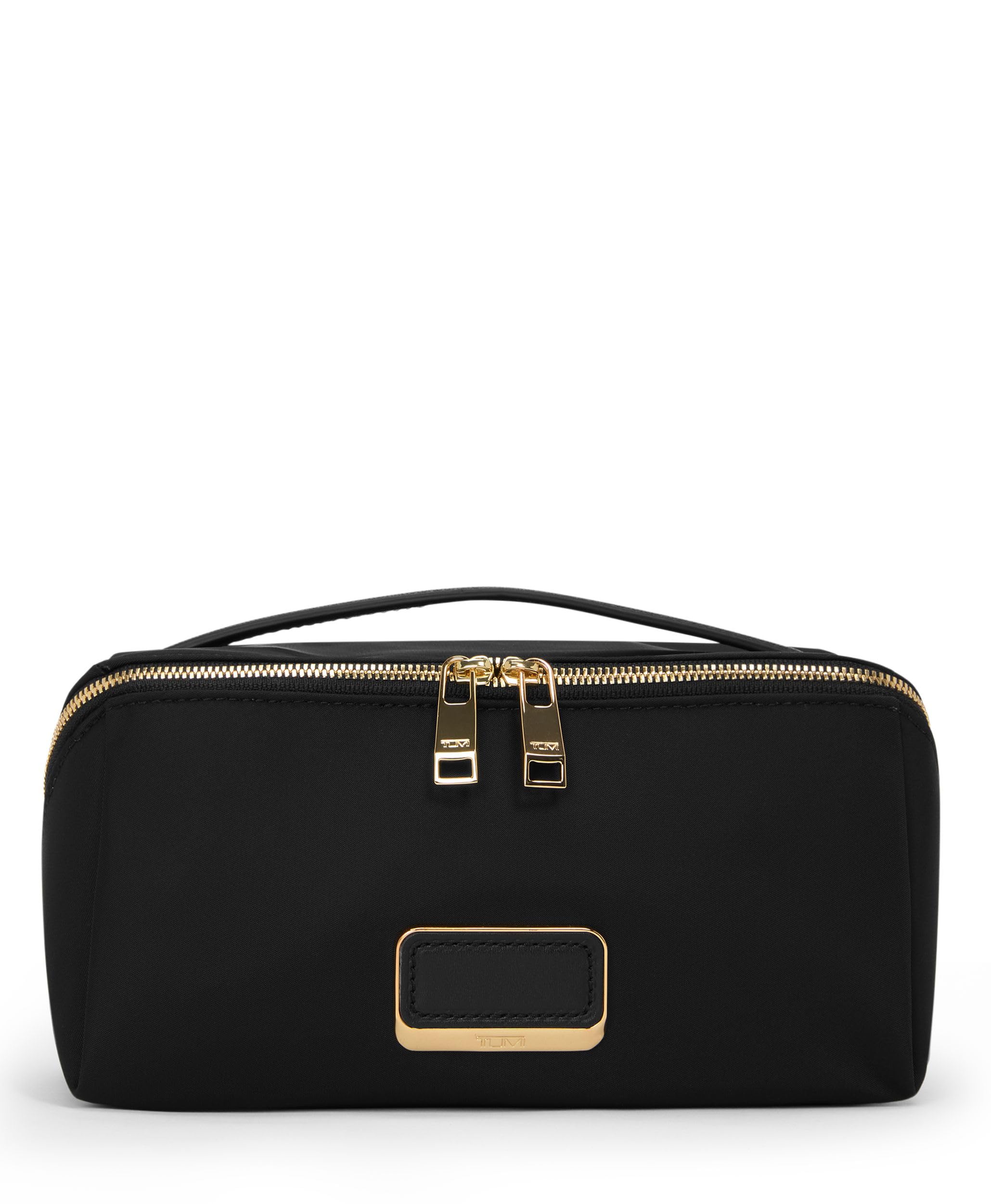 tumi-womens-dallas-cosmetic-bag-lay-flat-travel-toiletry-case-with-wipeable-lini image 1