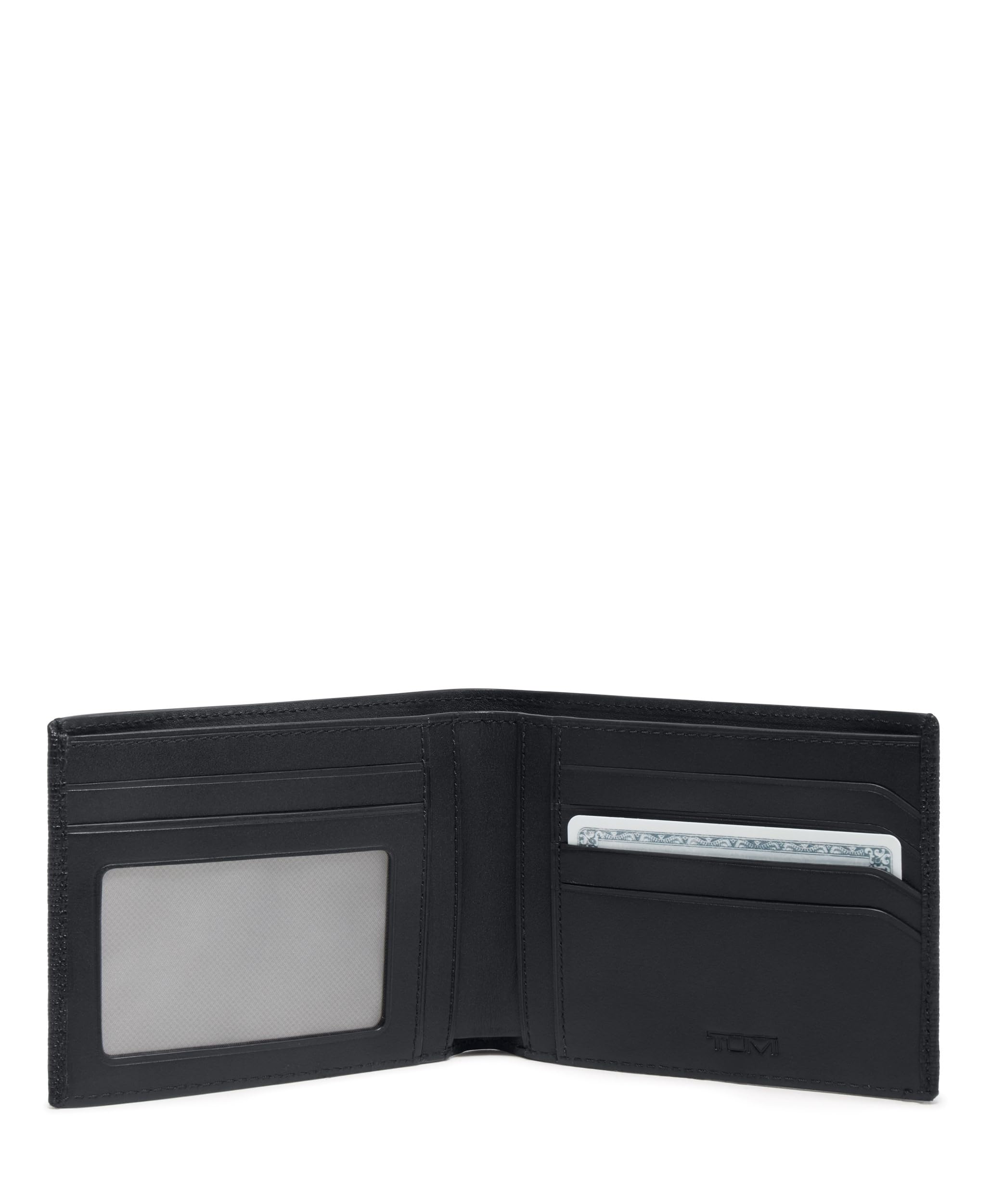 tumi-nassau-global-double-billfold-wallet-nappa-leather-card-holder-with-id-wind image 2