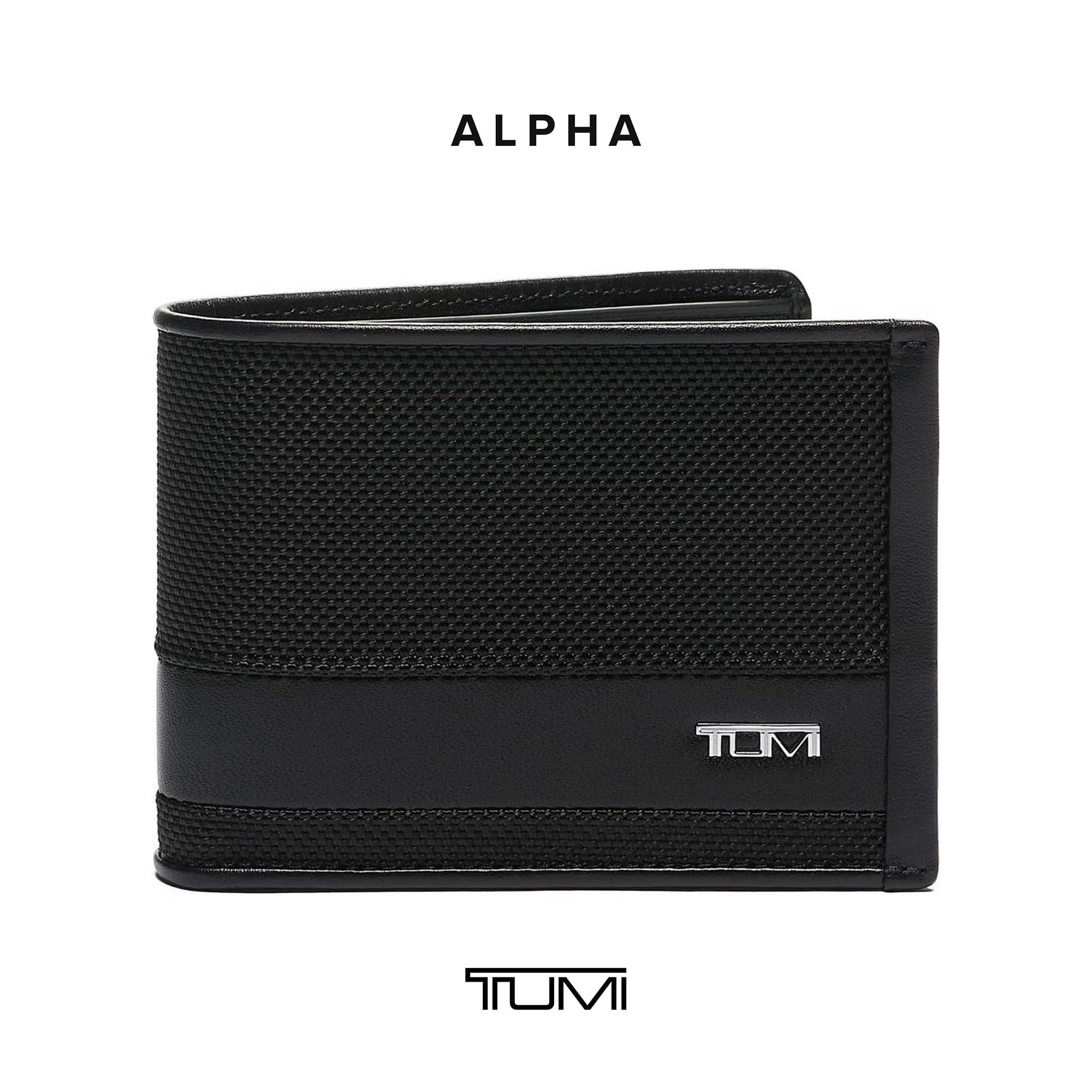tumi-alpha-double-billfold-wallet-ballistic-nylon-bifold-with-hidden-card-pocket image 6