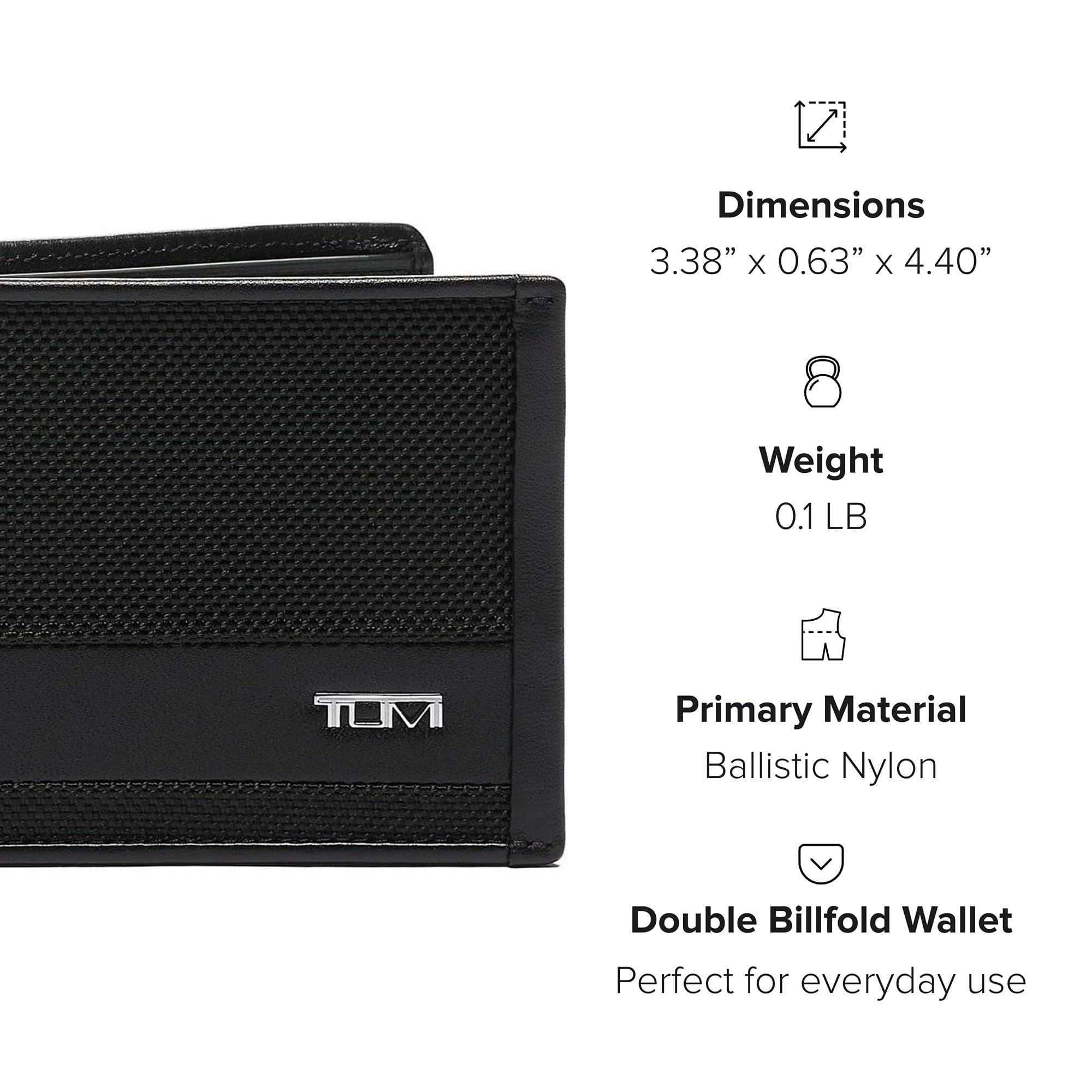 tumi-alpha-double-billfold-wallet-ballistic-nylon-bifold-with-hidden-card-pocket image 7