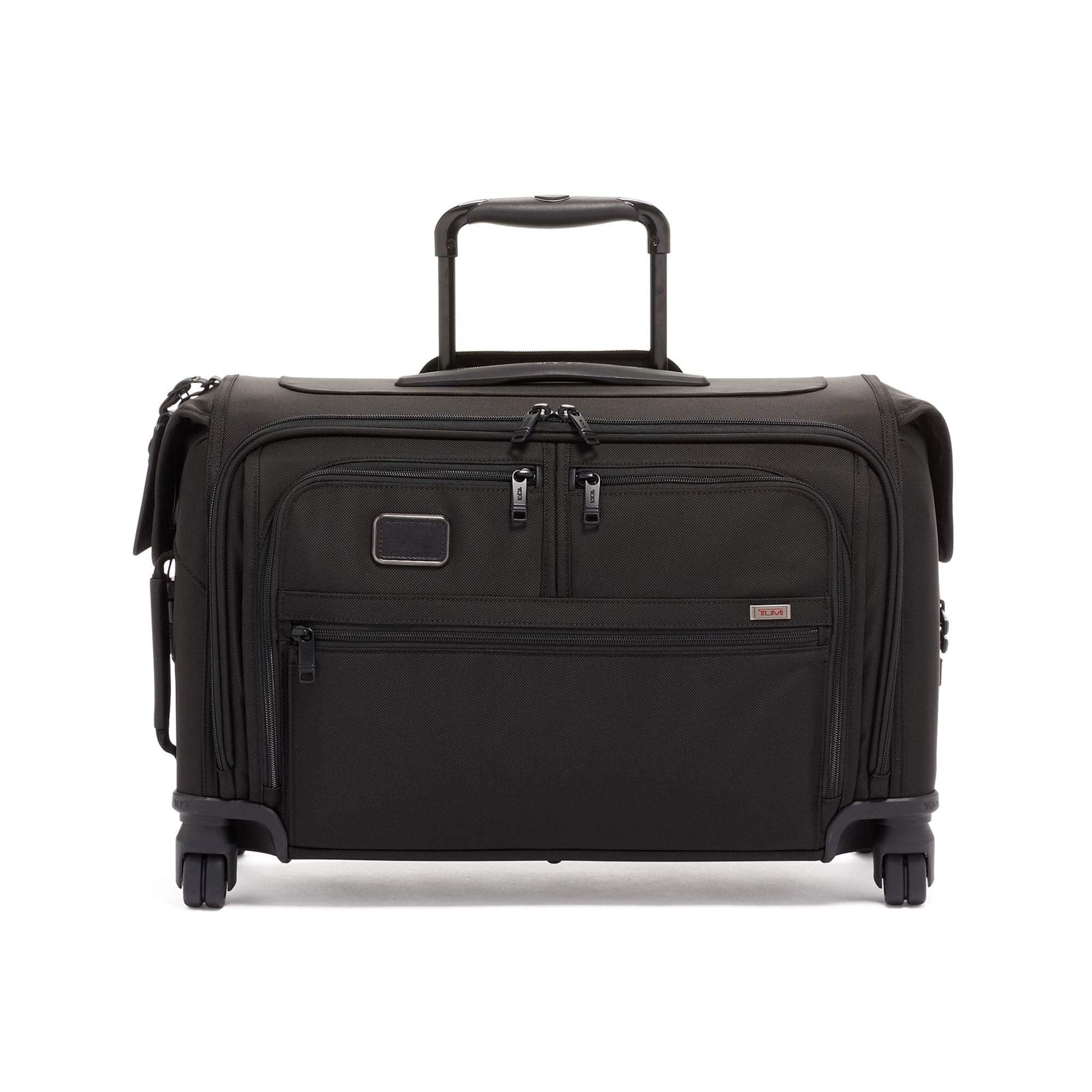 tumi-alpha-garment-4-wheeled-carry-on-luggage-22-inch-suit-bag-midnight-black image 2