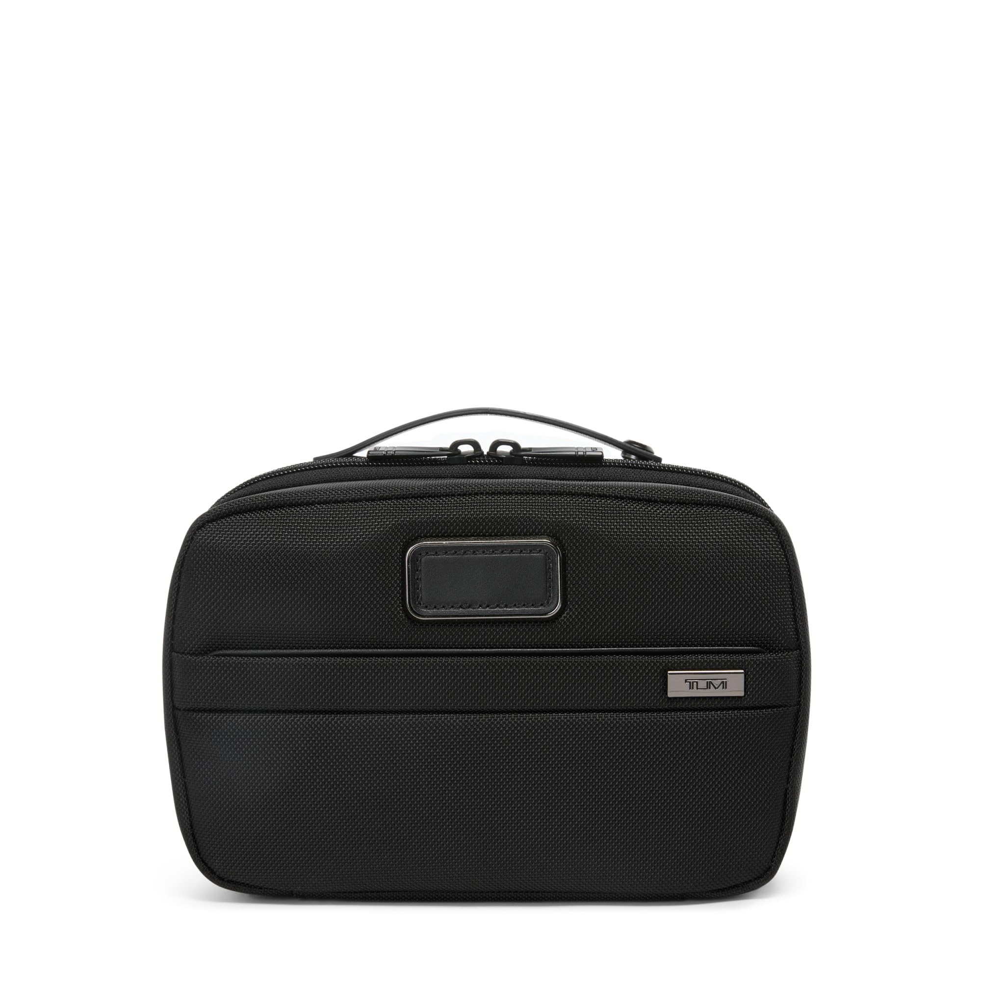 tumi-alpha-split-travel-kit-compact-toiletry-bag-for-men-women-with-clear-window image 4