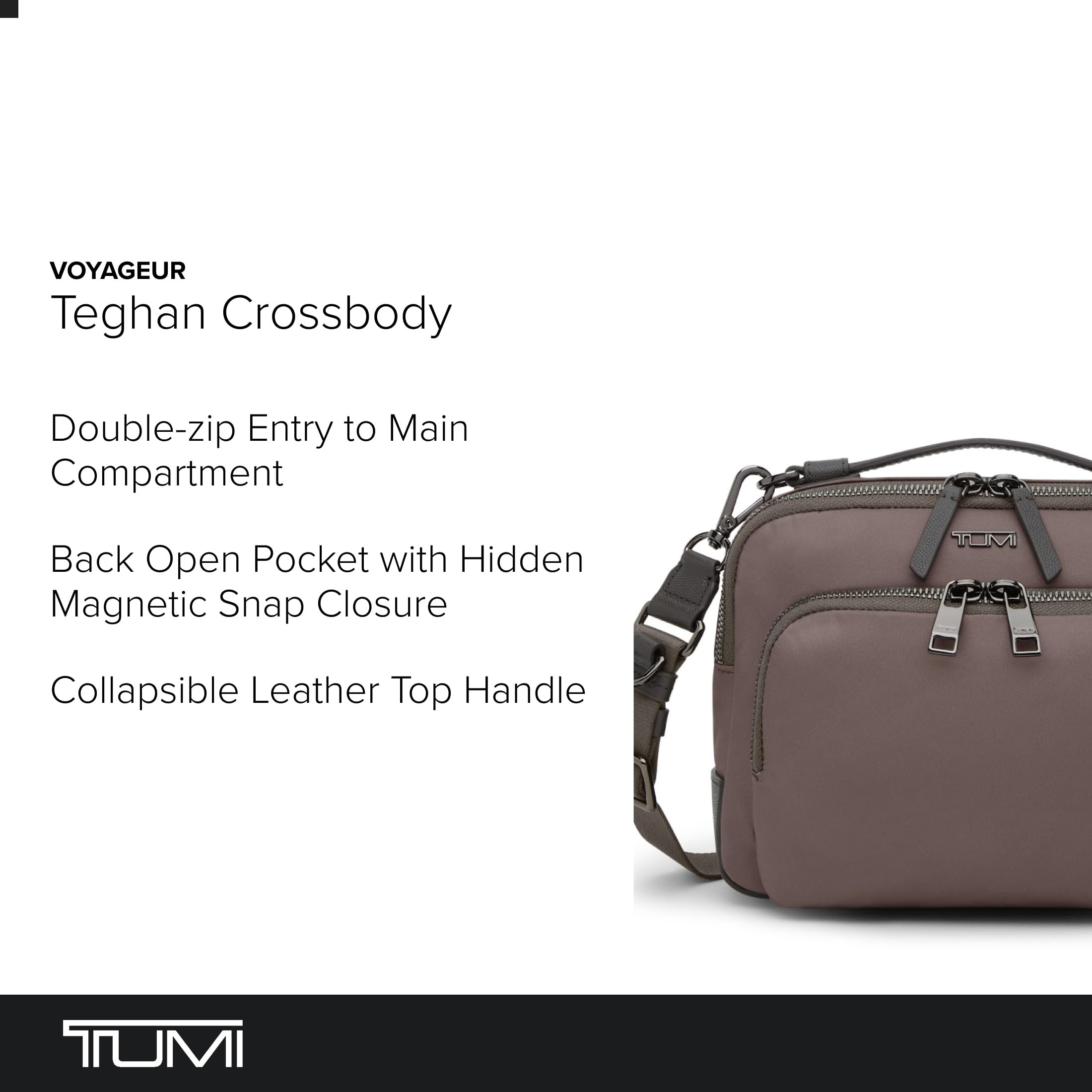 tumi-voyageur-teghan-crossbody-purse-women-s-compact-everyday-bag-with-leather-t image 2