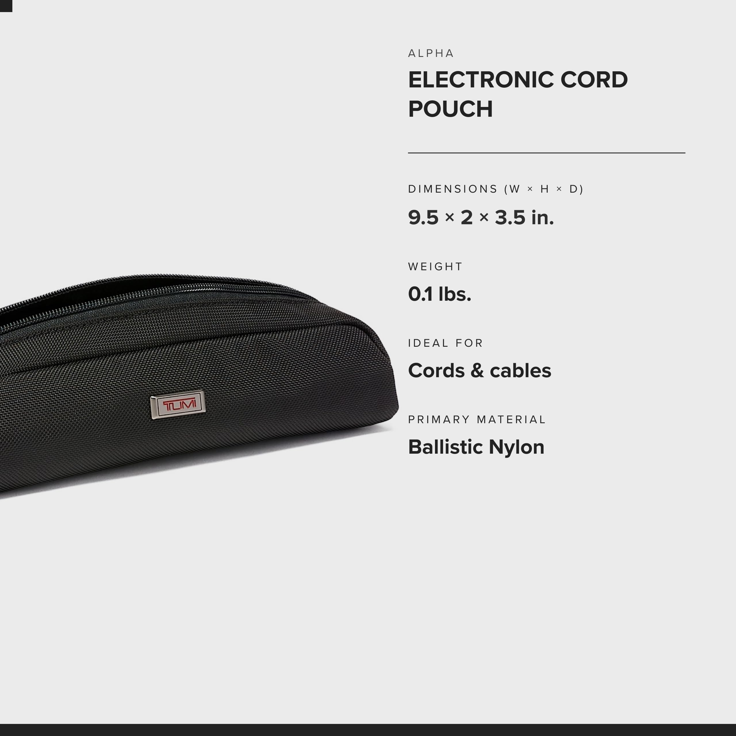 tumi-alpha-electronic-cord-pouch-slim-zip-entry-travel-tech-organizer-for-cables image 5