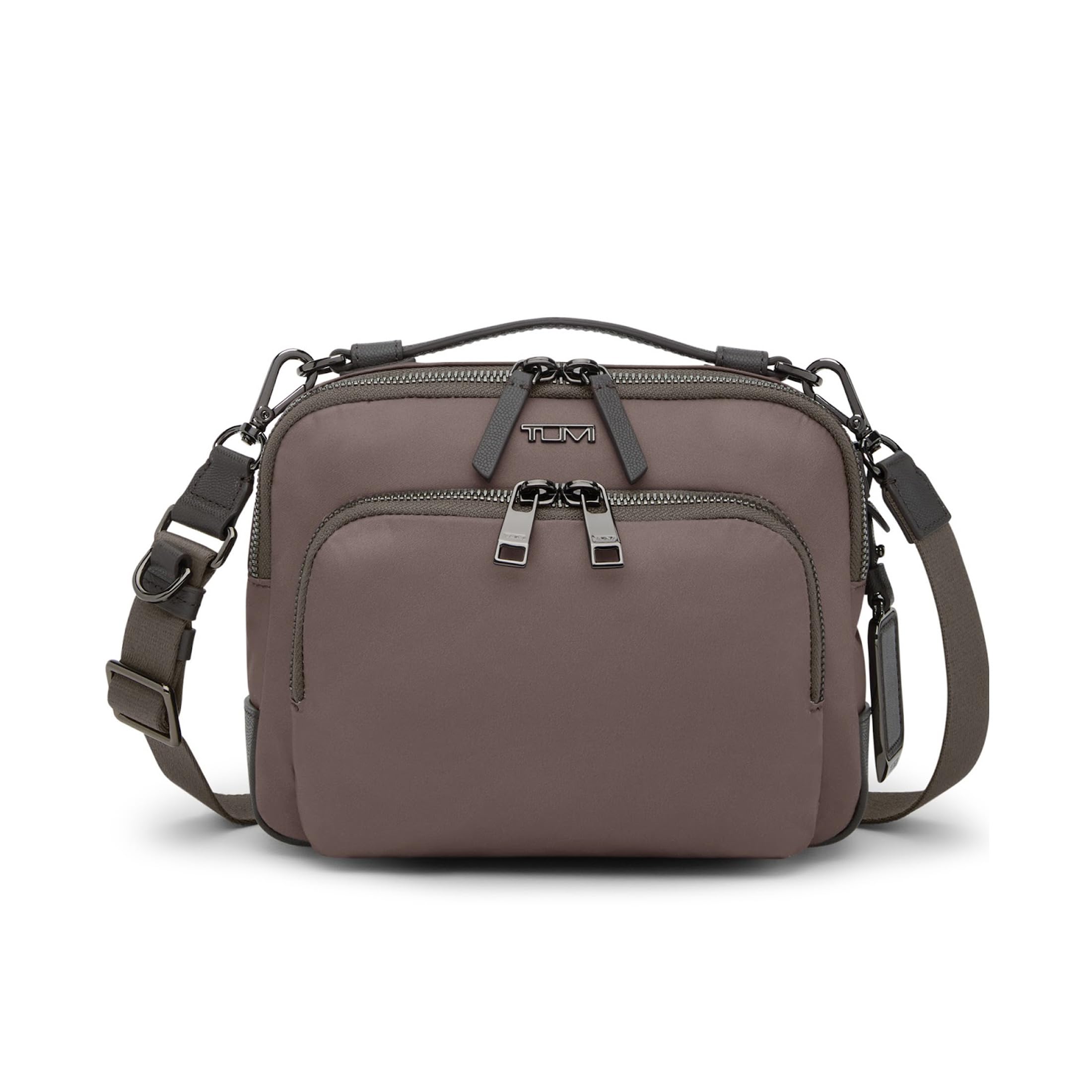 tumi-voyageur-teghan-crossbody-purse-women-s-compact-everyday-bag-with-leather-t image 1