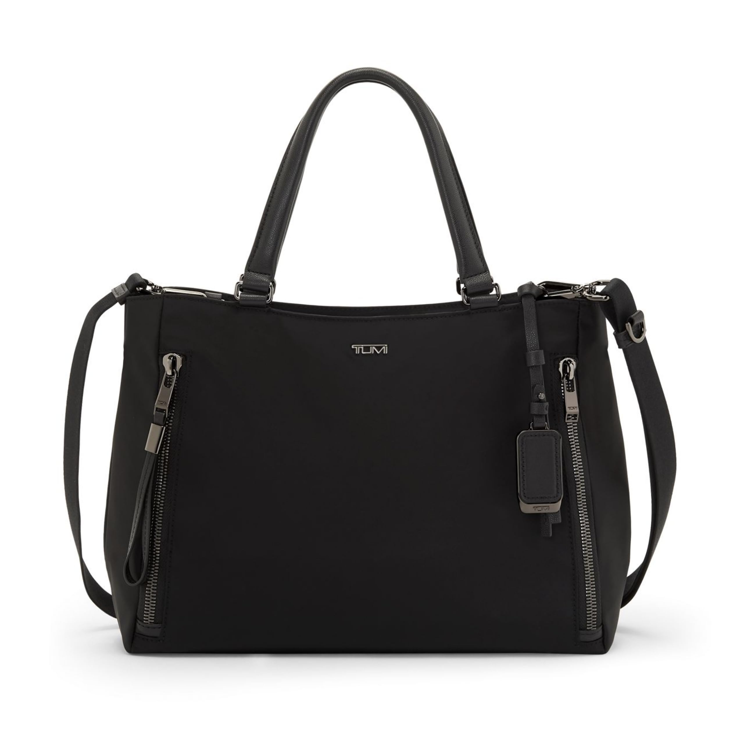 tumi-voyageur-valetta-tote-women-s-lightweight-nylon-carryall-bag-with-padded-la image 5