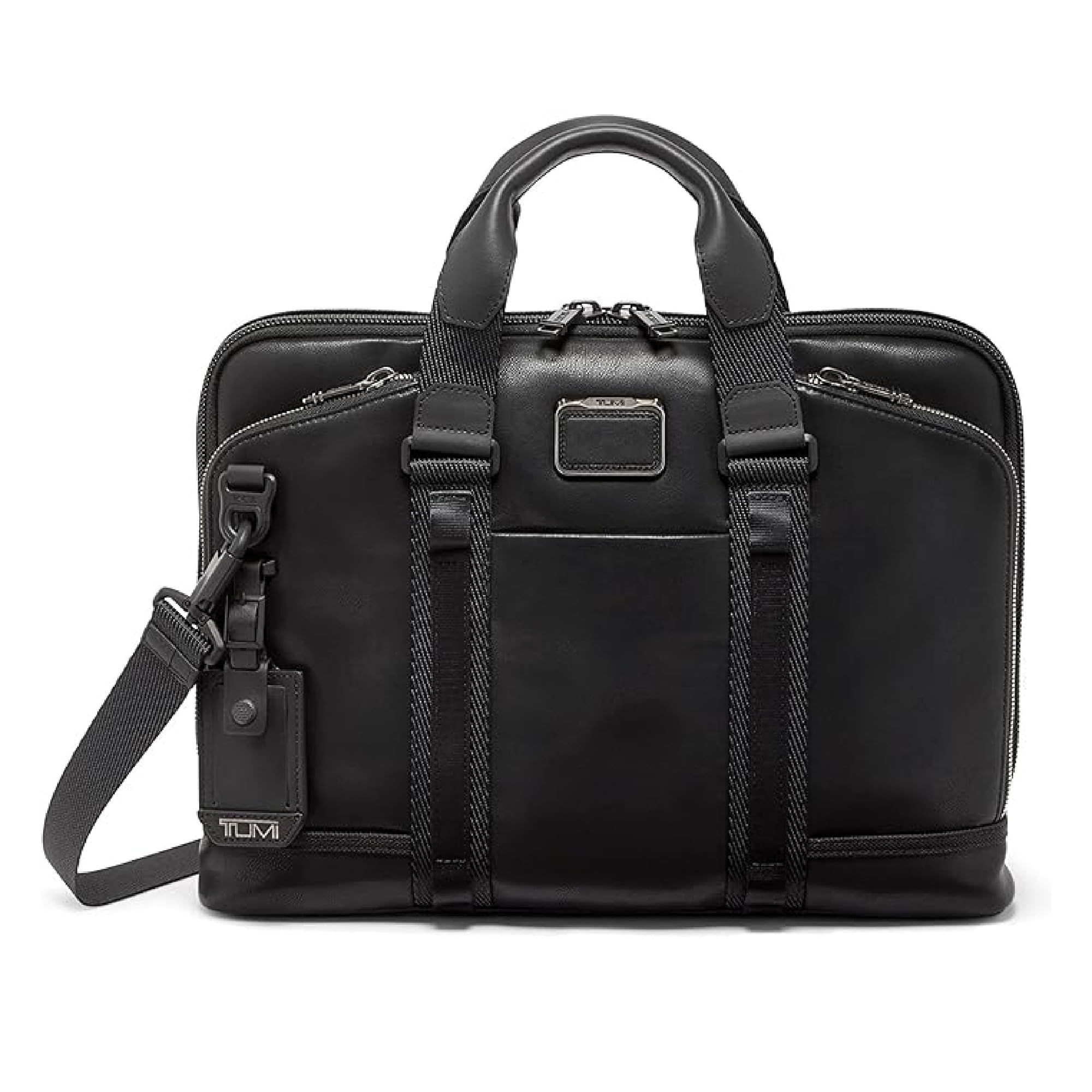 tumi-alpha-bravo-academy-compact-leather-laptop-briefcase-15-laptop-slim-travel- image 1
