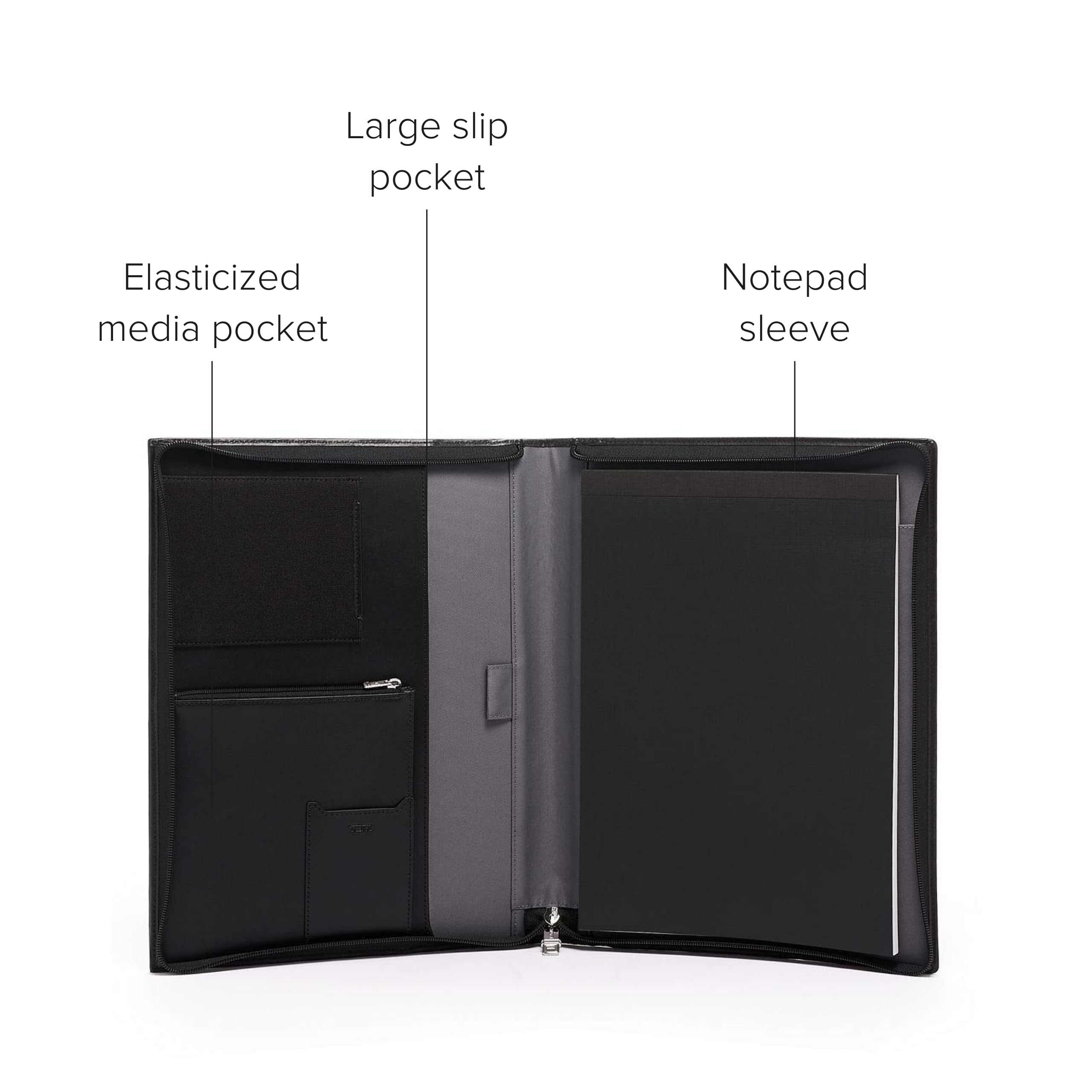 tumi-alpha-zip-around-letter-pad-ballistic-nylon-notebook-case-with-card-zip-med image 4