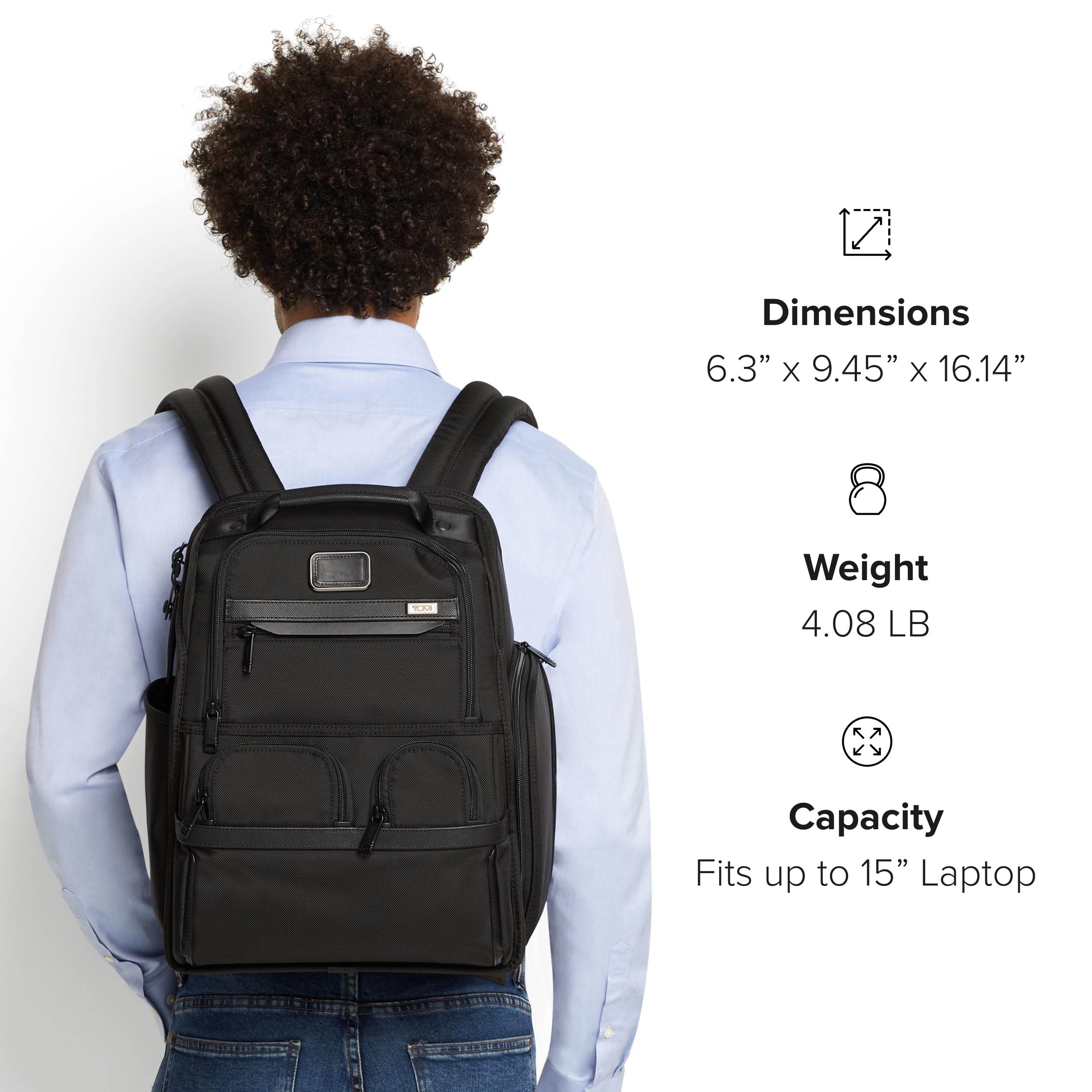 tumi-alpha-3-compact-laptop-brief-pack-117297-1041-black-fxt-ballistic-nylon-bac image 8