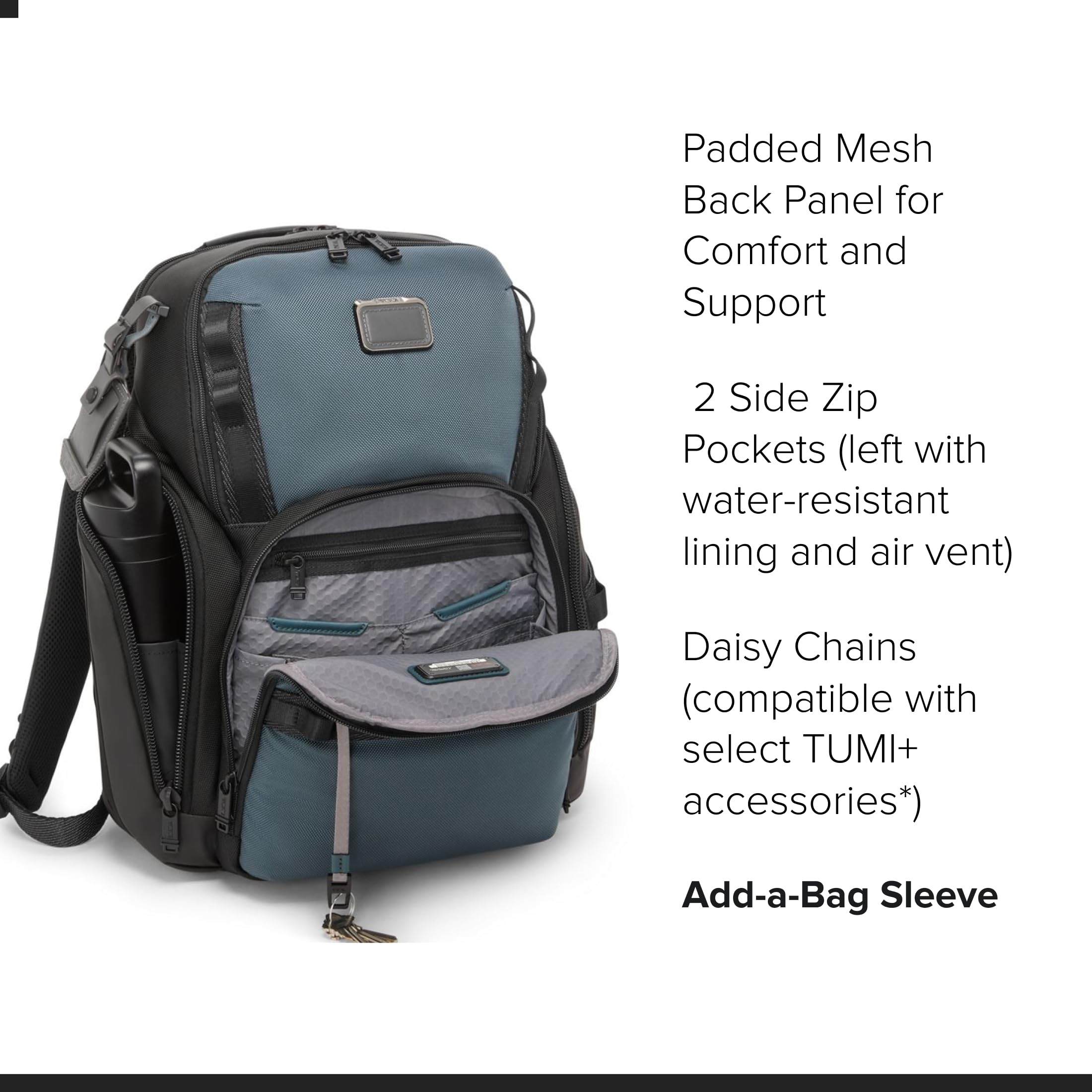 tumi-alpha-bravo-search-backpack-17-ballistic-nylon-laptop-backpack-for-work-tra image 3