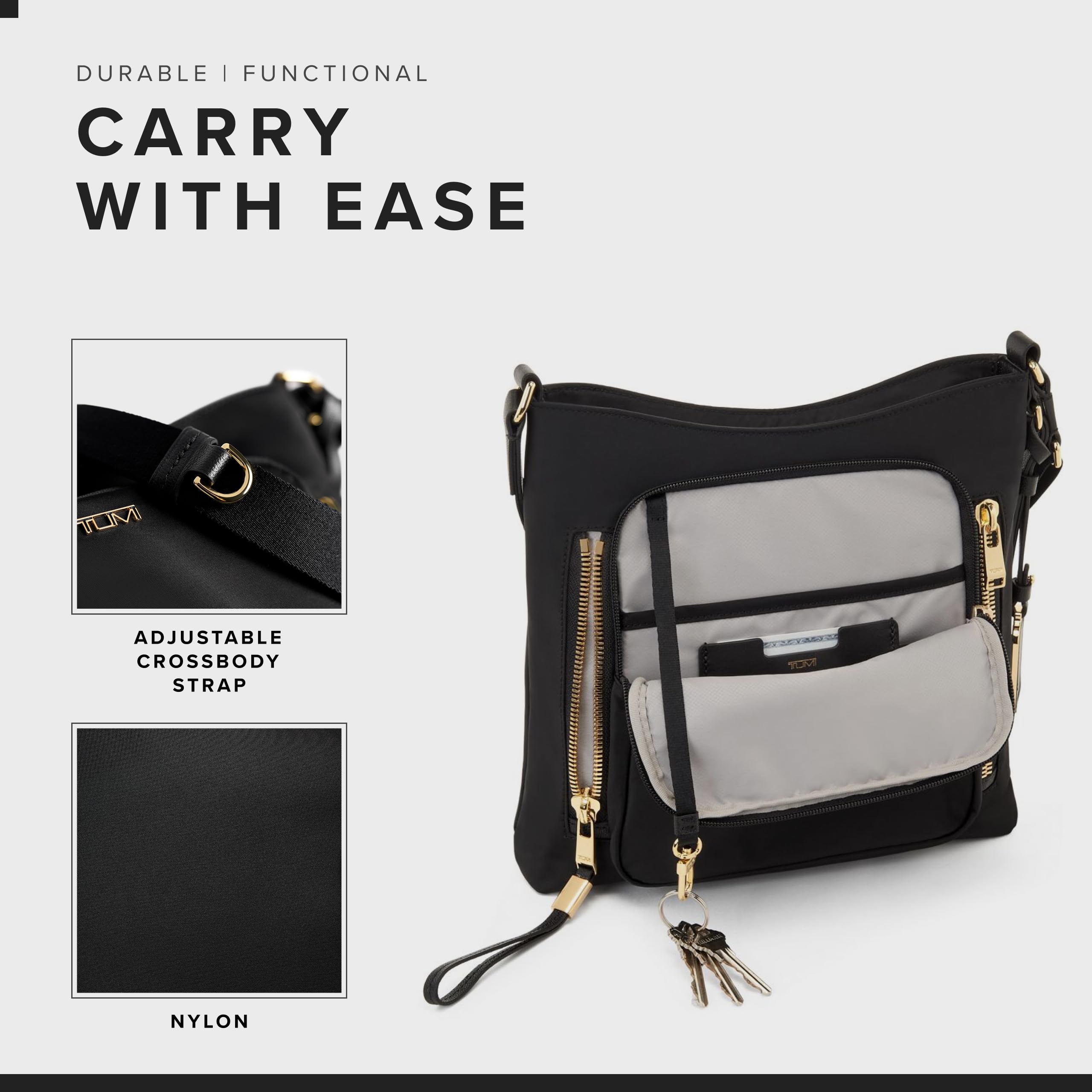 tumi-voyageur-tyler-crossbody-bag-for-women-lightweight-durable-nylon-multi-pock image 6
