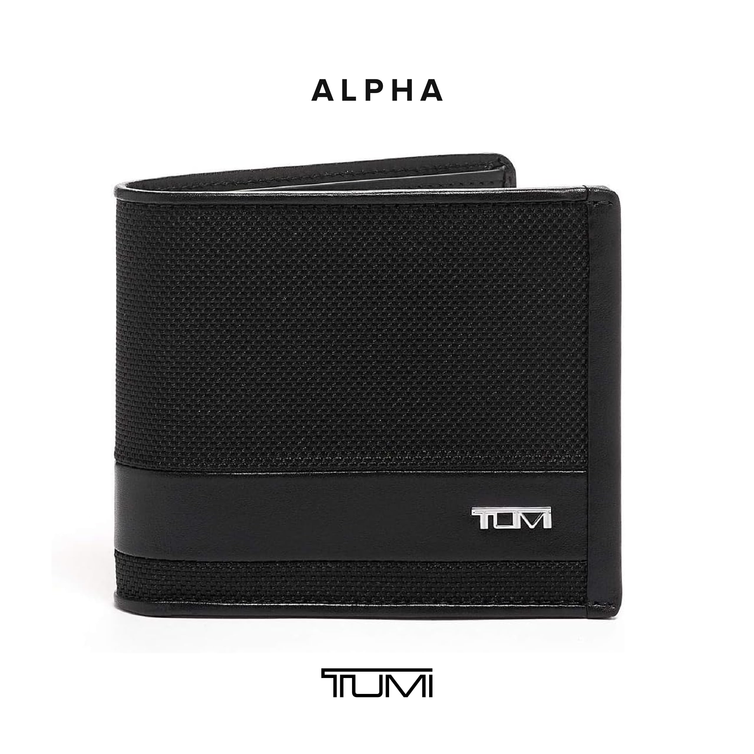 tumi-alpha-global-center-flip-passcase-wallet-for-men-in-black-ballistic-nylon-w image 6