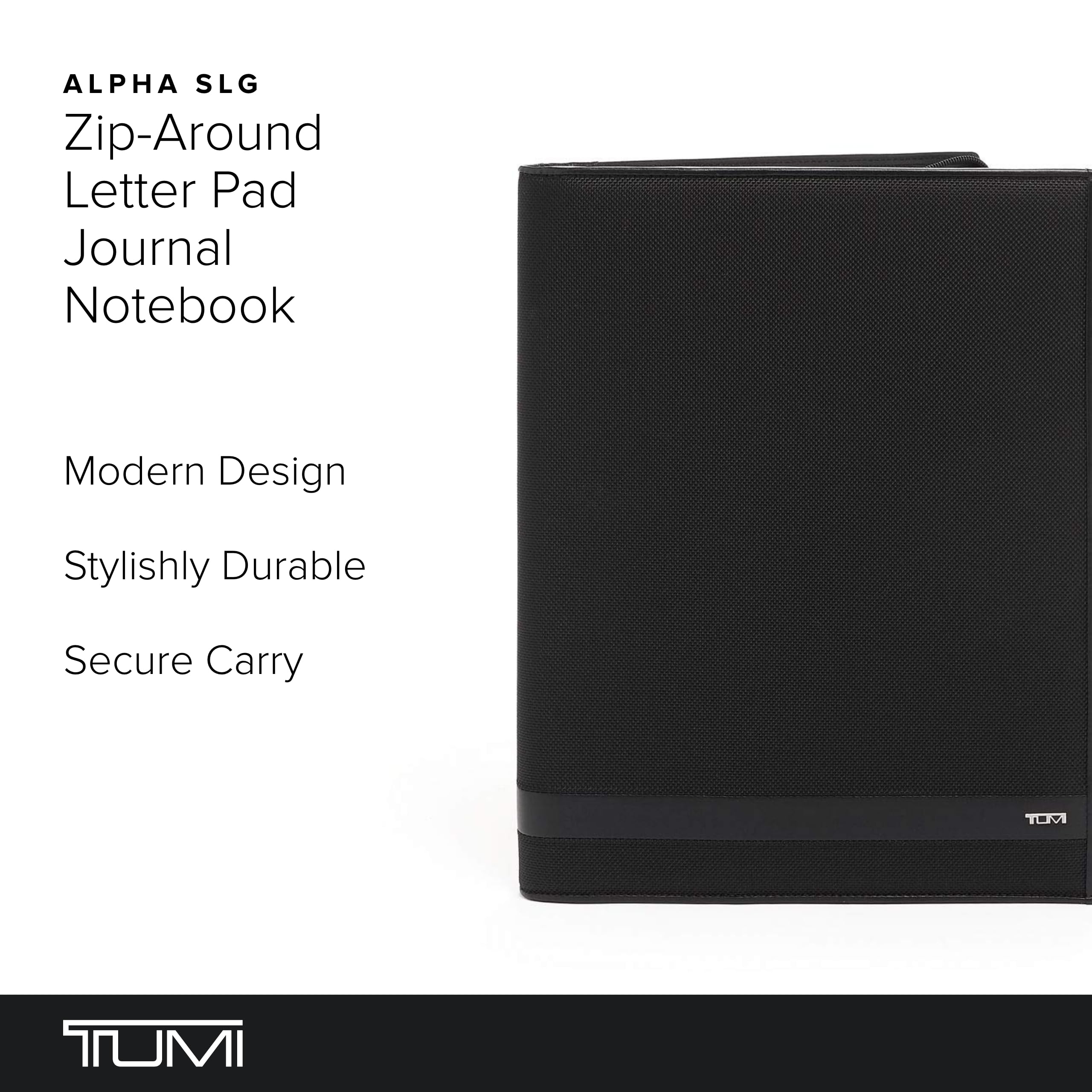 tumi-alpha-zip-around-letter-pad-ballistic-nylon-notebook-case-with-card-zip-med image 2