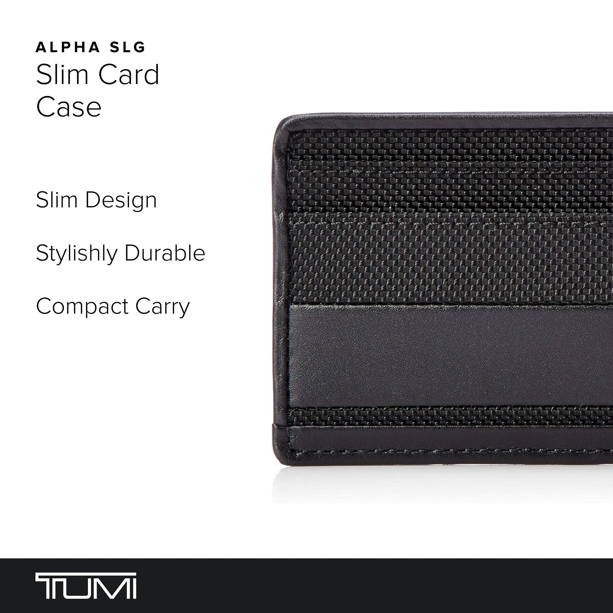 tumi-alpha-slim-card-case-wallet-minimalist-billfold-with-id-window-and-slip-poc image 2