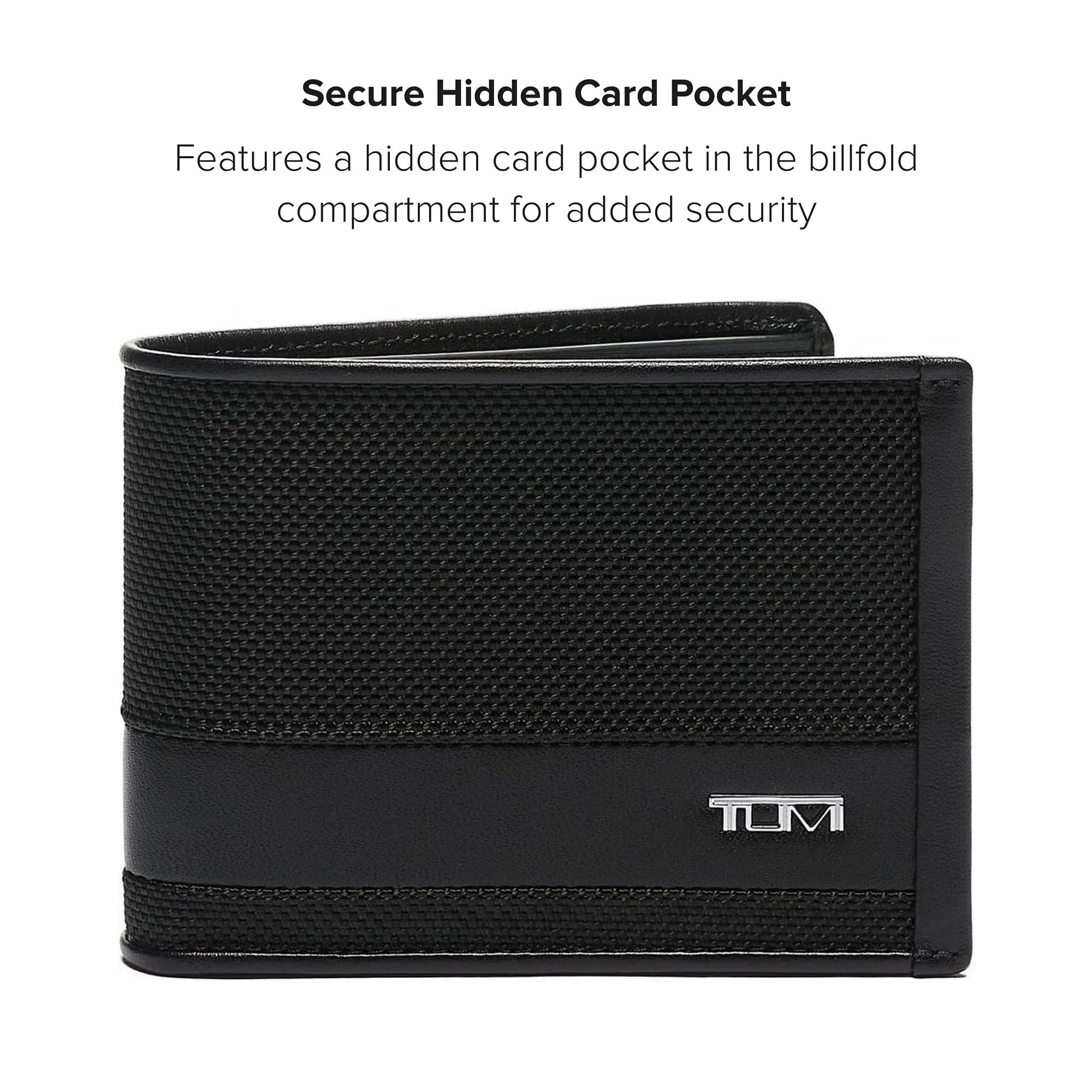 tumi-alpha-double-billfold-wallet-ballistic-nylon-bifold-with-hidden-card-pocket image 5