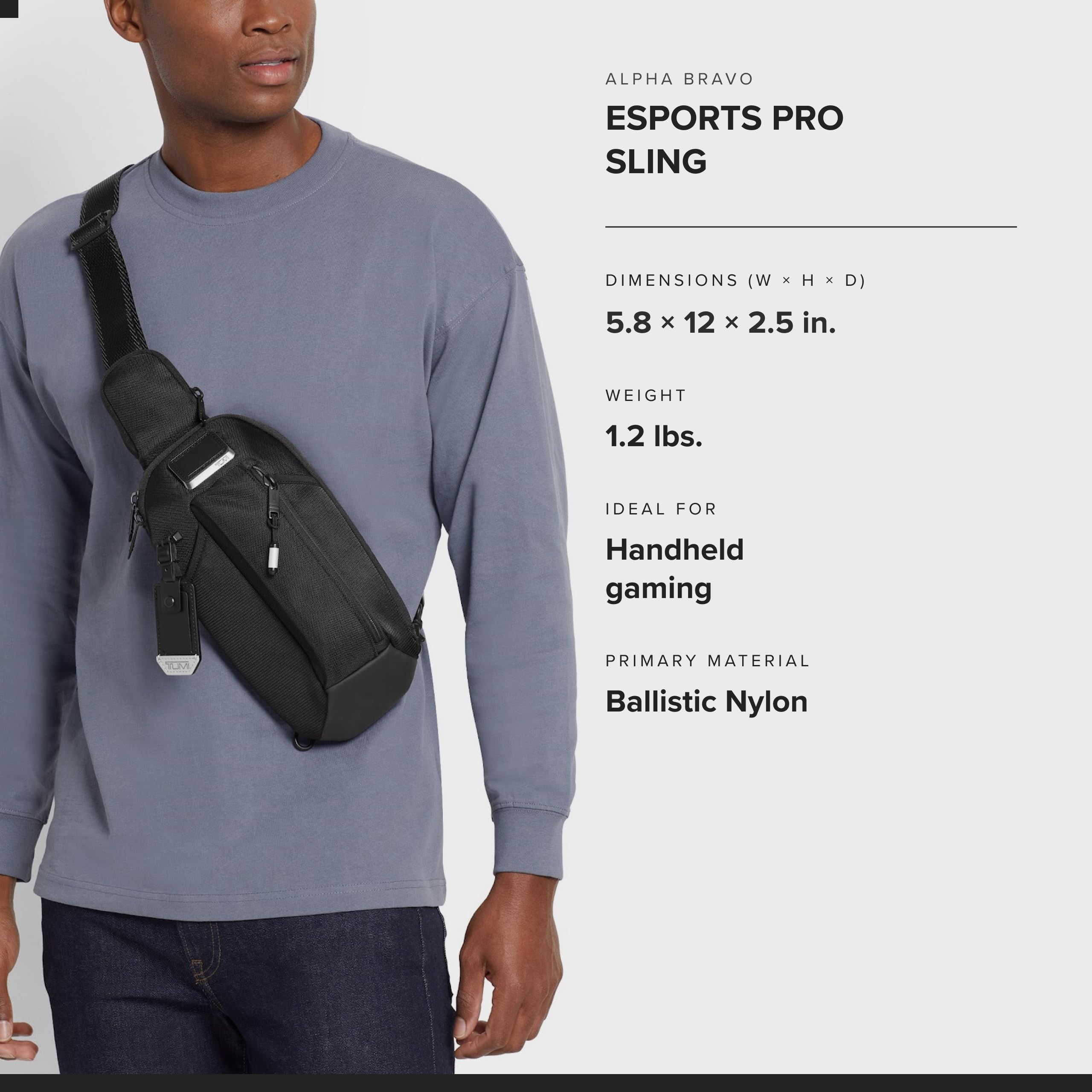 tumi-alpha-bravo-esports-pro-sling-bag-compact-handheld-gaming-console-sling-12- image 7