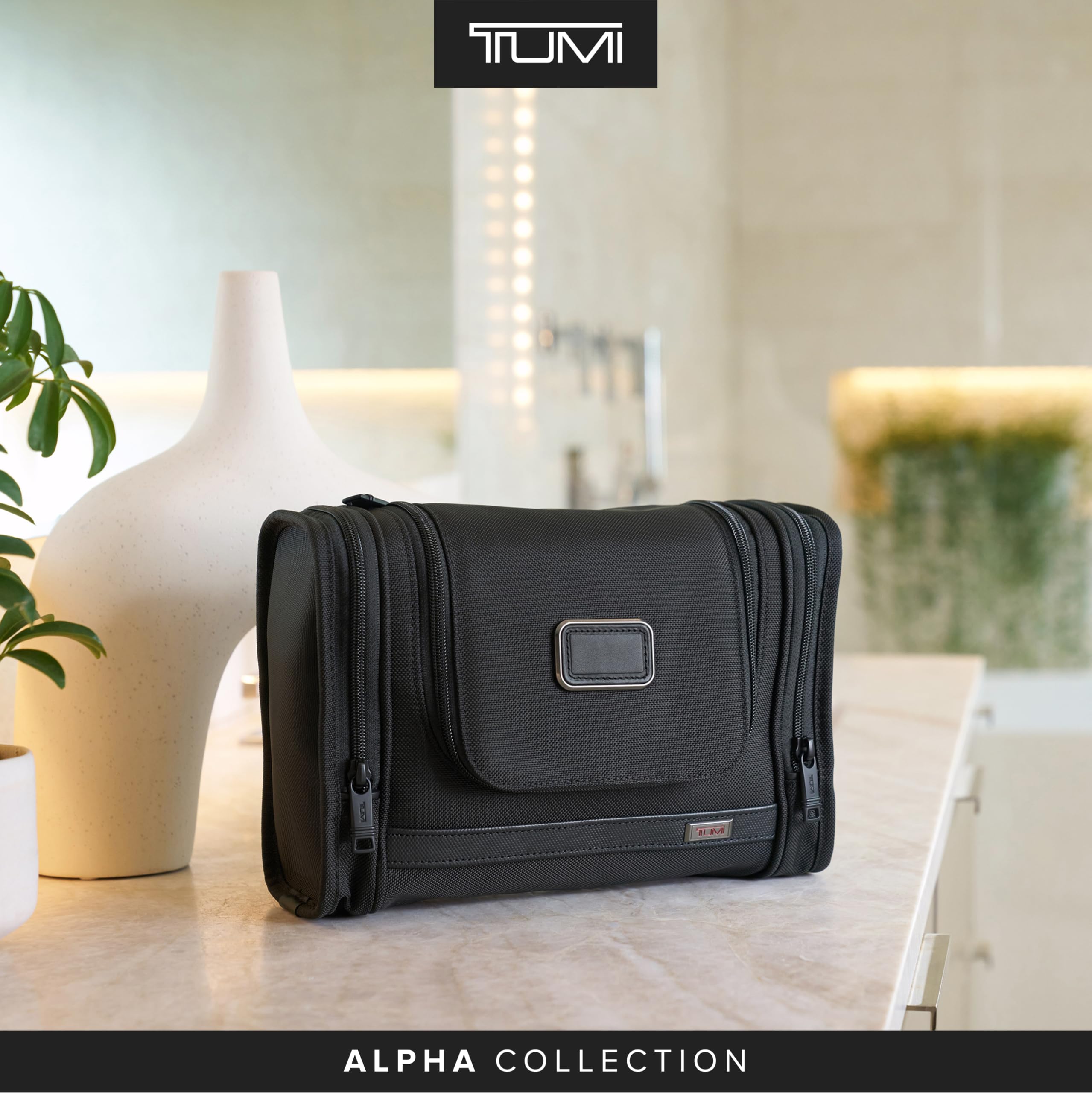 tumi-alpha-hanging-travel-kit-toiletry-and-cosmetics-organizer-bag-with-hook-and image 8