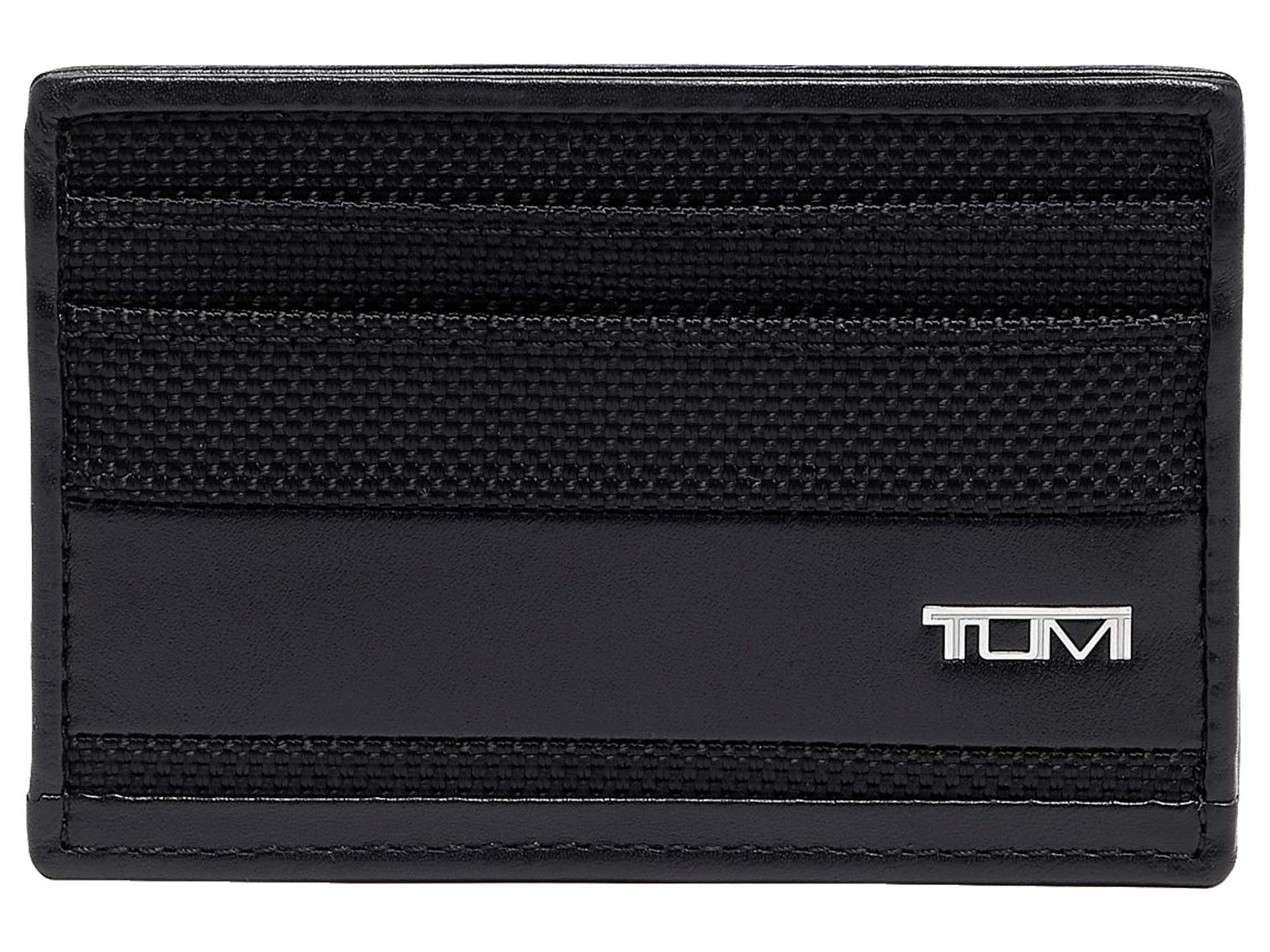 tumi-alpha-slim-card-case-wallet-minimalist-billfold-with-id-window-and-slip-poc image 3