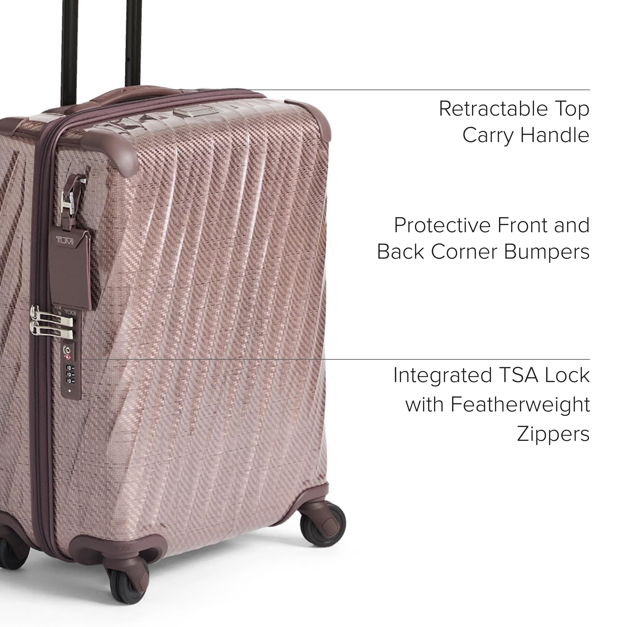 tumi-19-degree-lite-continental-carry-on-22-inch-4-wheeled-spinner-luggage-blush image 4