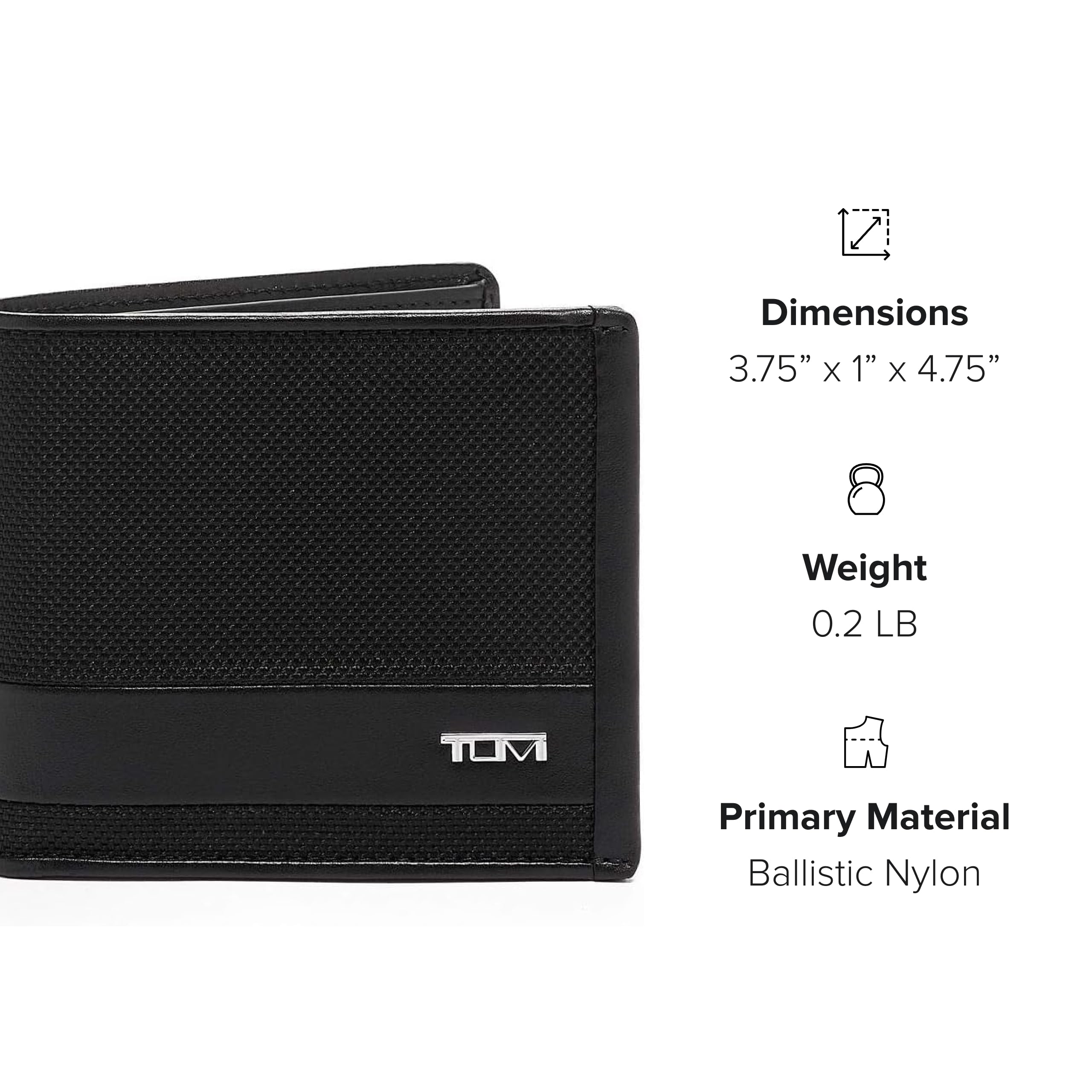 tumi-alpha-global-center-flip-passcase-wallet-for-men-in-black-ballistic-nylon-w image 7