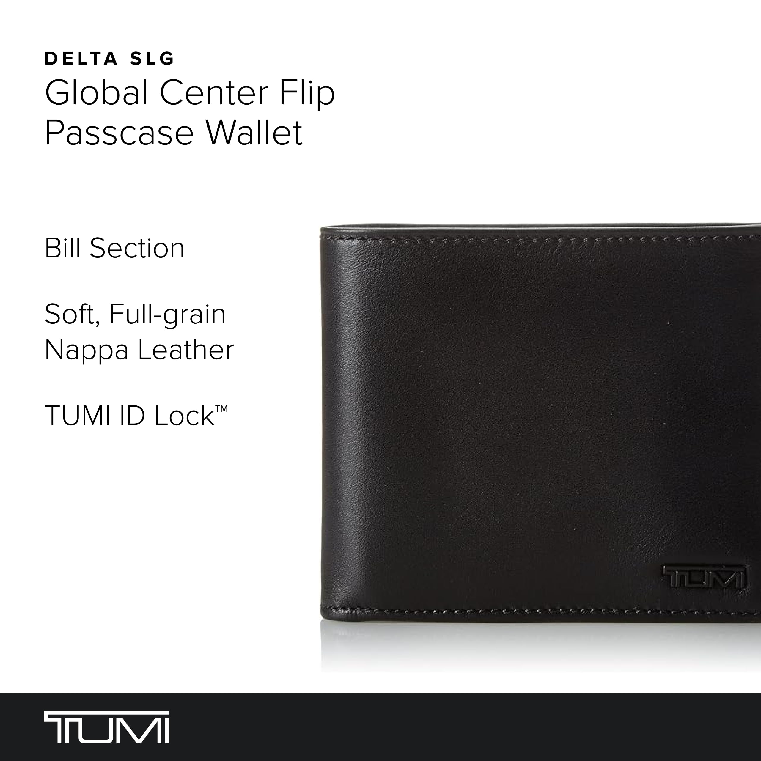 tumi-delta-global-center-flip-id-passcase-bifold-leather-wallet-rfid-blocking-id image 2