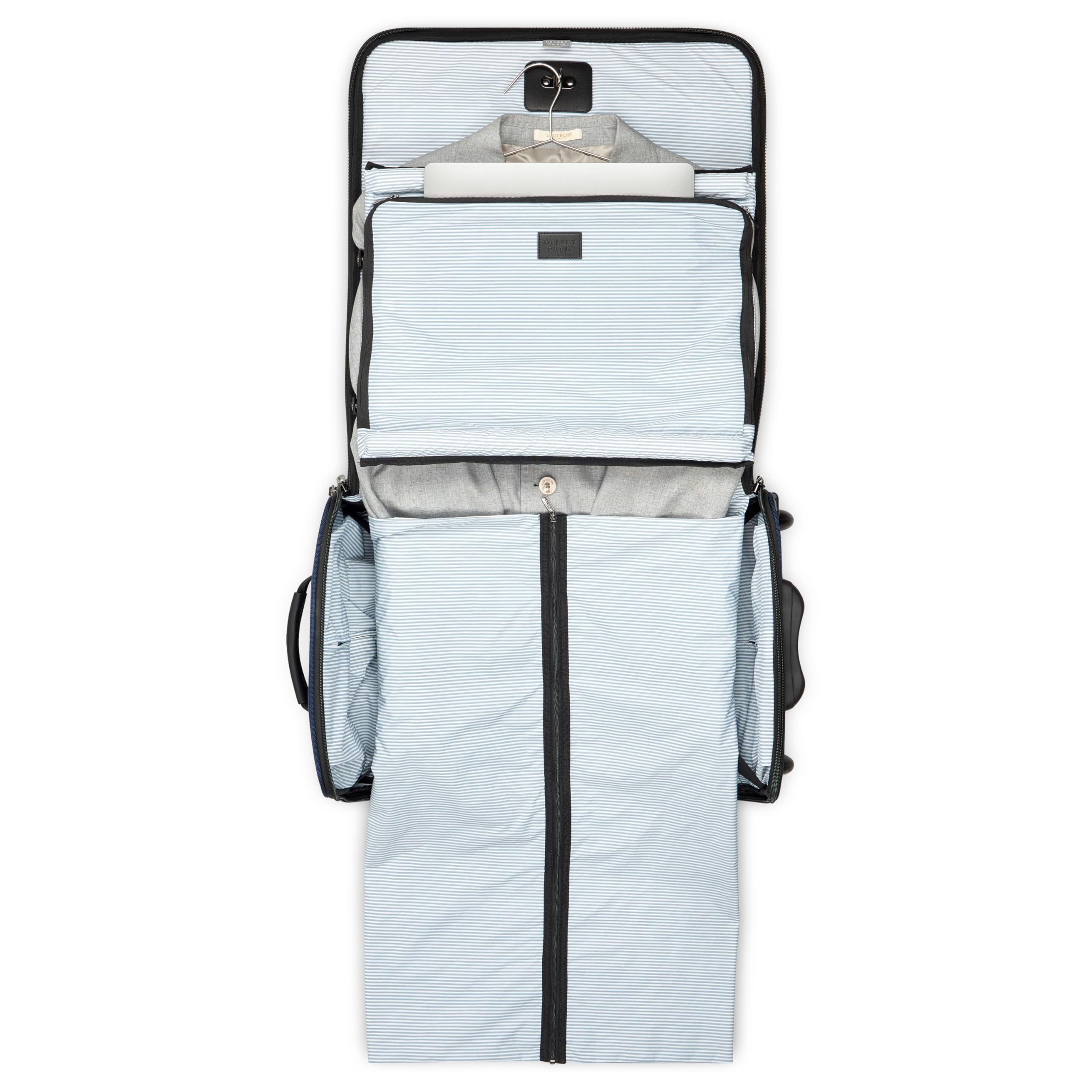 delsey-paris-wagram-two-wheel-garment-bag-21-inch-carry-on-rolling-suit-bag-in-b image 5