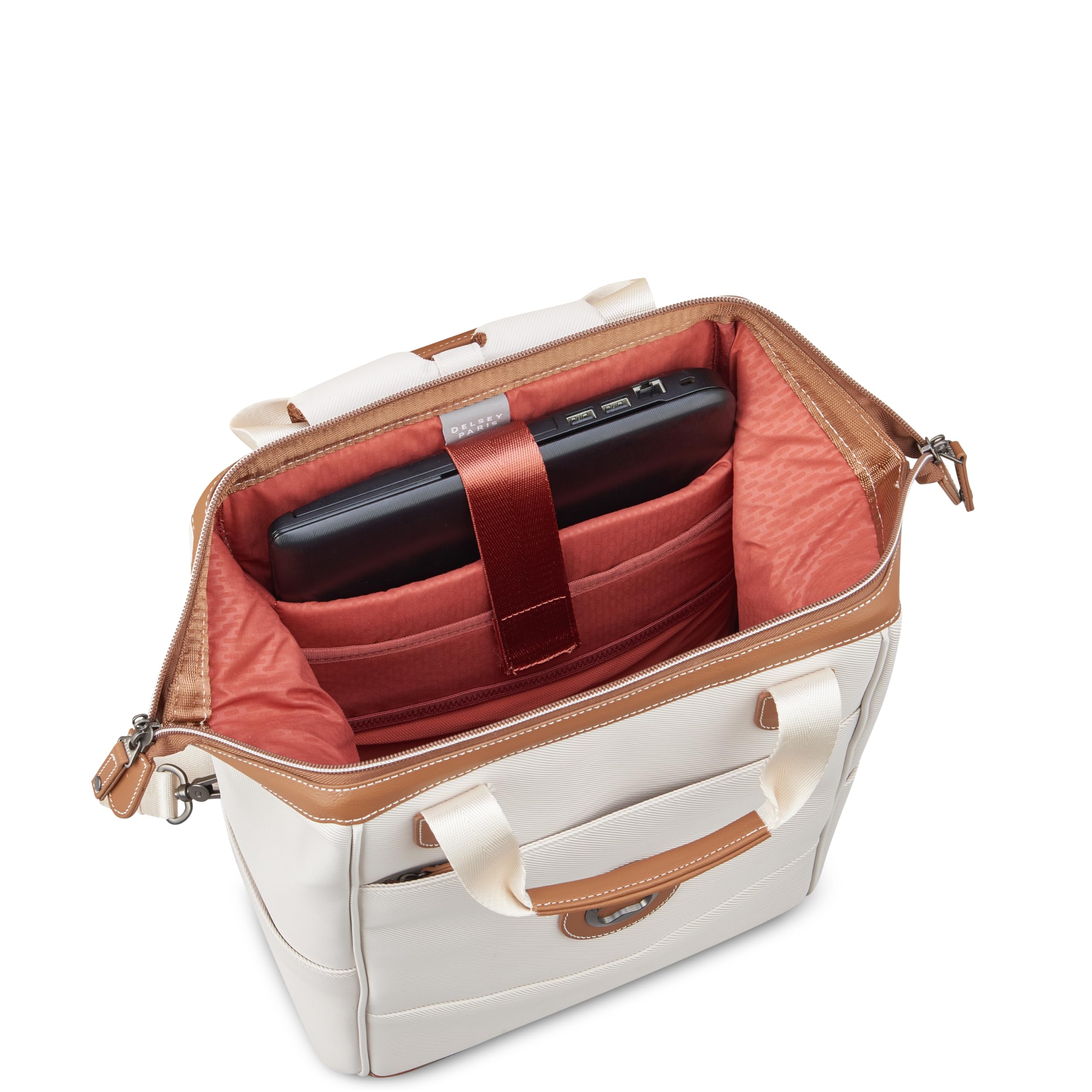 delsey-paris-chatelet-2-0-totepack-convertible-tote-travel-backpack-with-laptop- image 3