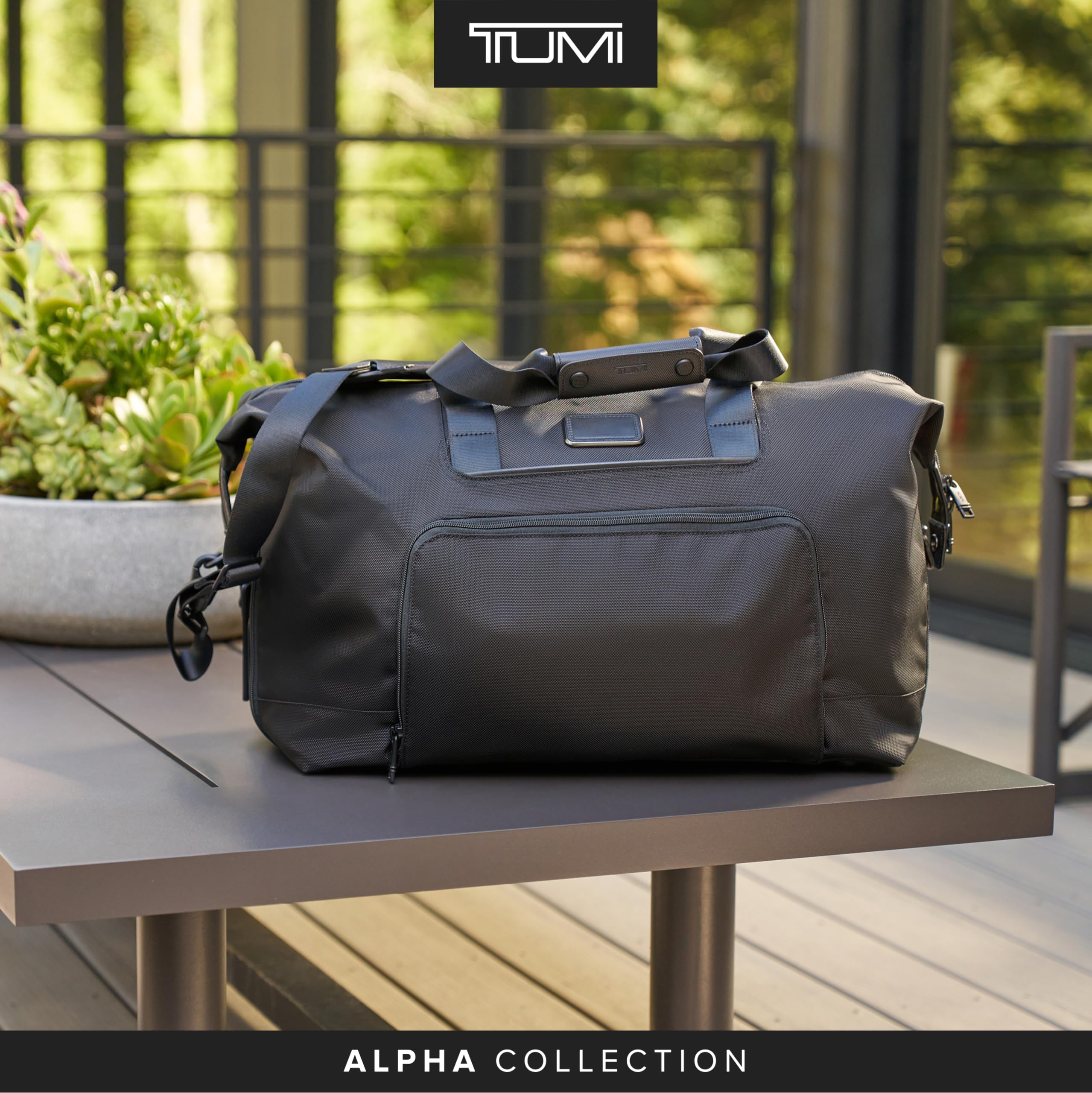 tumi-alpha-3-double-expansion-travel-satchel-31l-soft-side-duffel-bag-black image 3