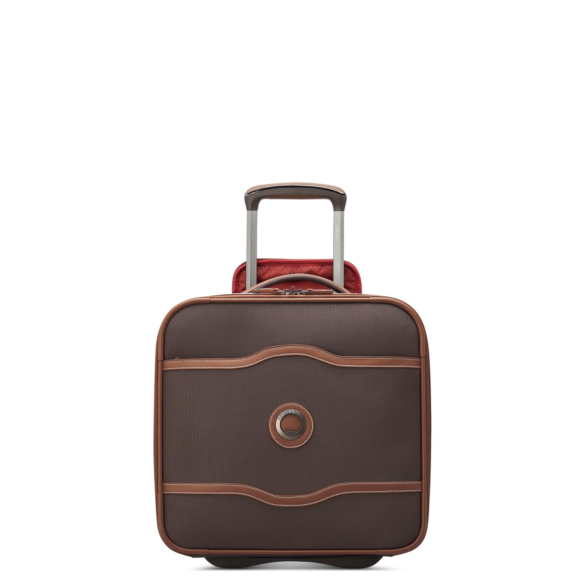 delsey-paris-chatelet-2-0-under-seater-luggage-with-2-wheels-16-inch-carry-on-pe image 1