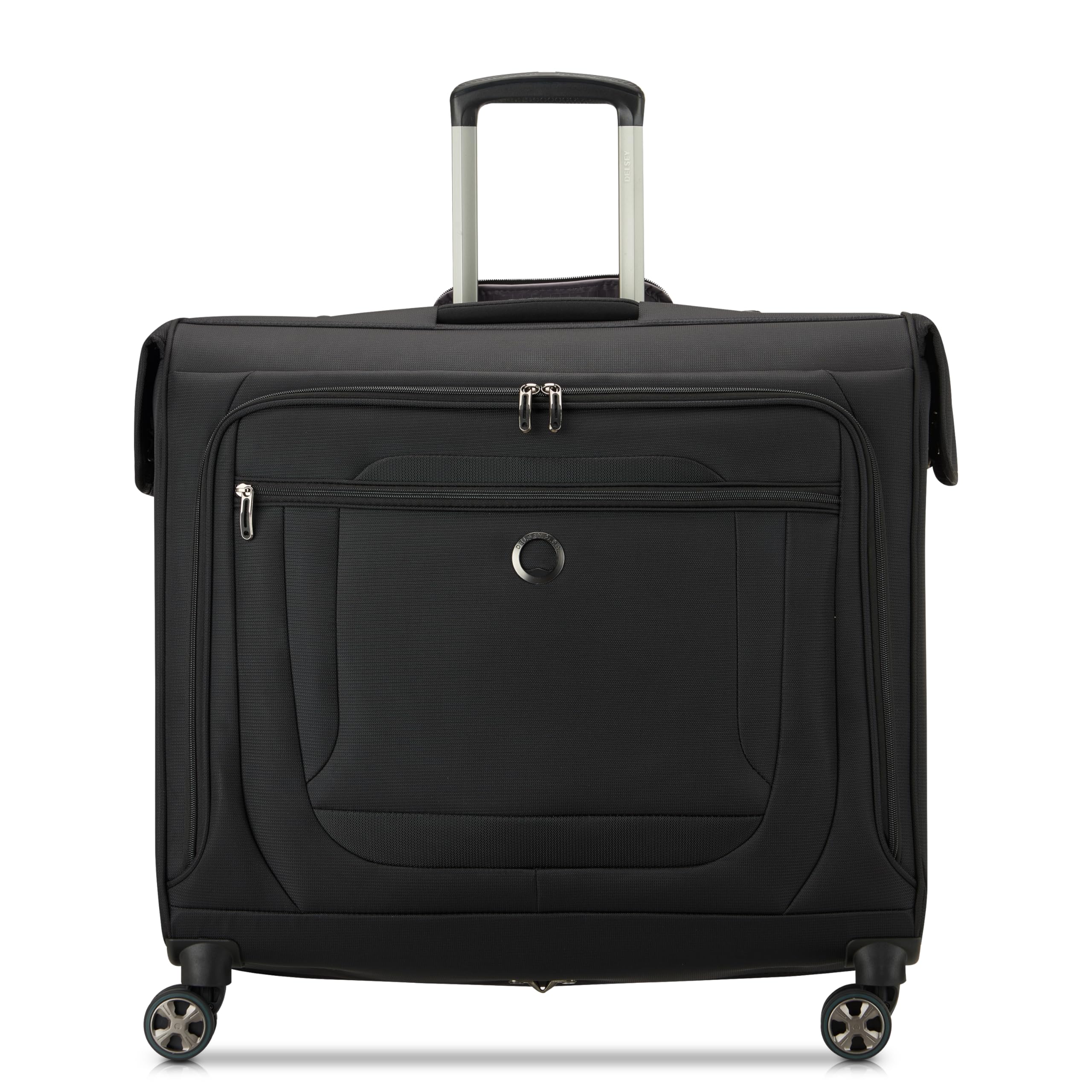 delsey-paris-helium-dlx-rolling-garment-bag-with-spinner-wheels-checked-size-sec image 1