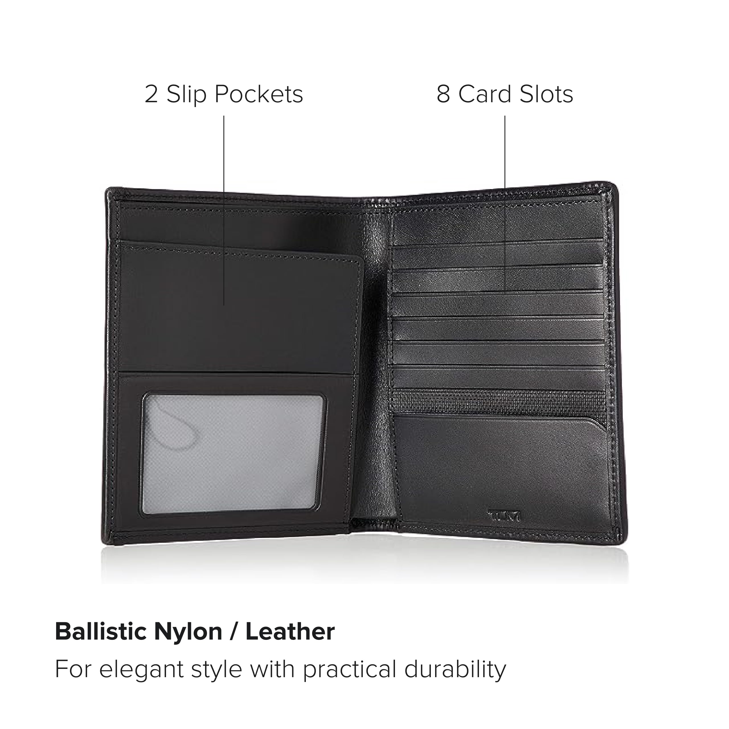 tumi-alpha-passport-case-ballistic-nylon-travel-wallet-with-id-window-men-s image 3