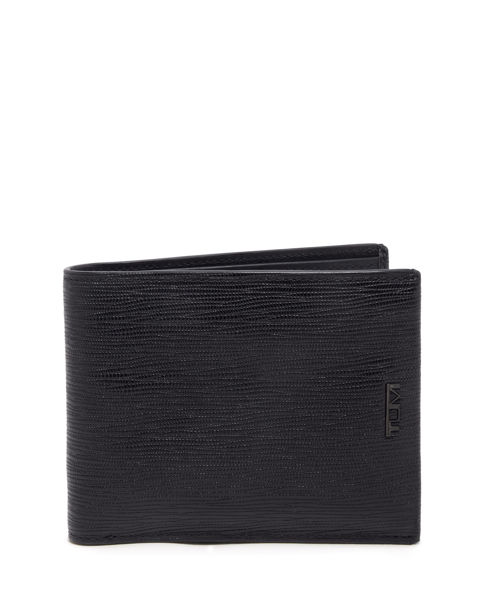 tumi-nassau-global-removable-passcase-wallet-black-embossed-nappa-leather-double image 1